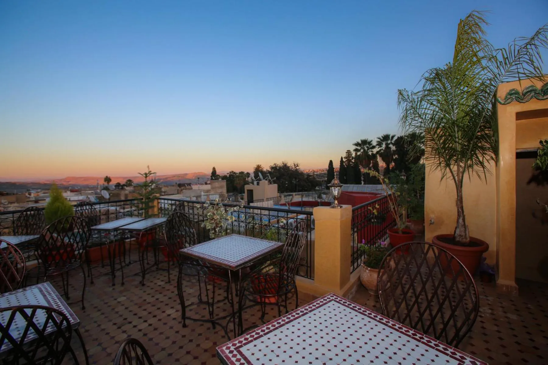 Patio in Dar Nour Fes