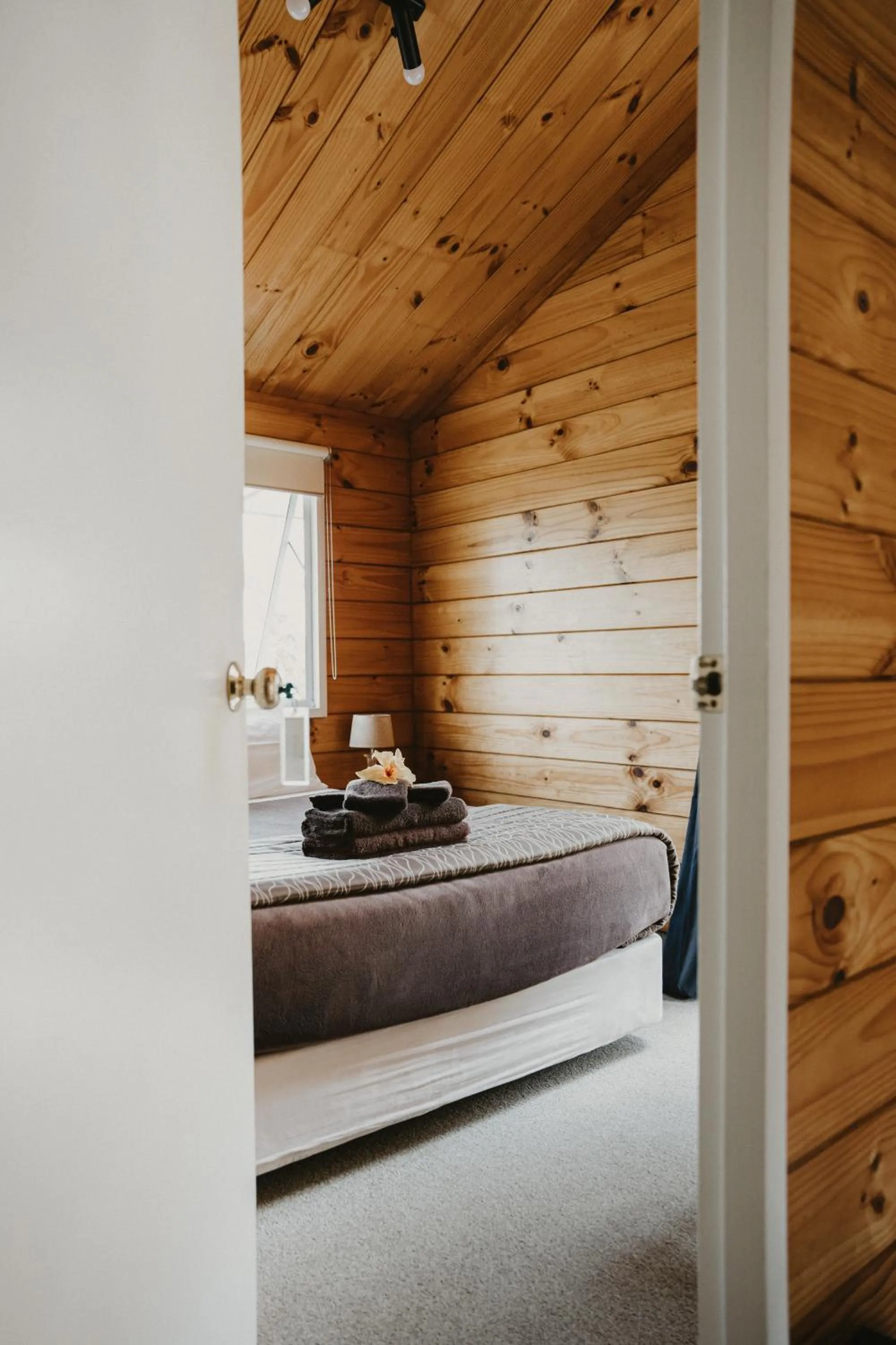 Bed in Tatahi Cove Back Packer