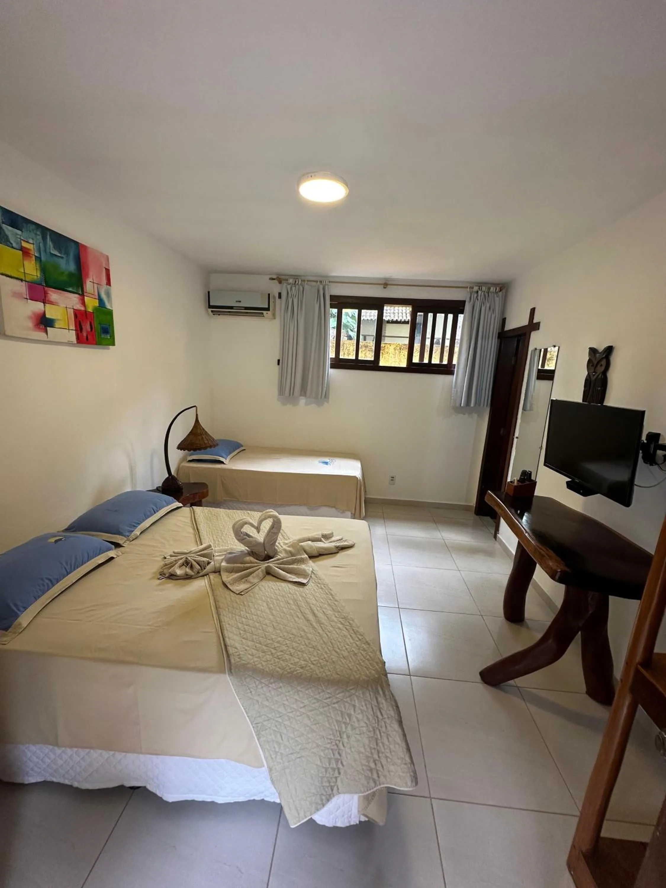 Bed in Pousada Porto da Barra