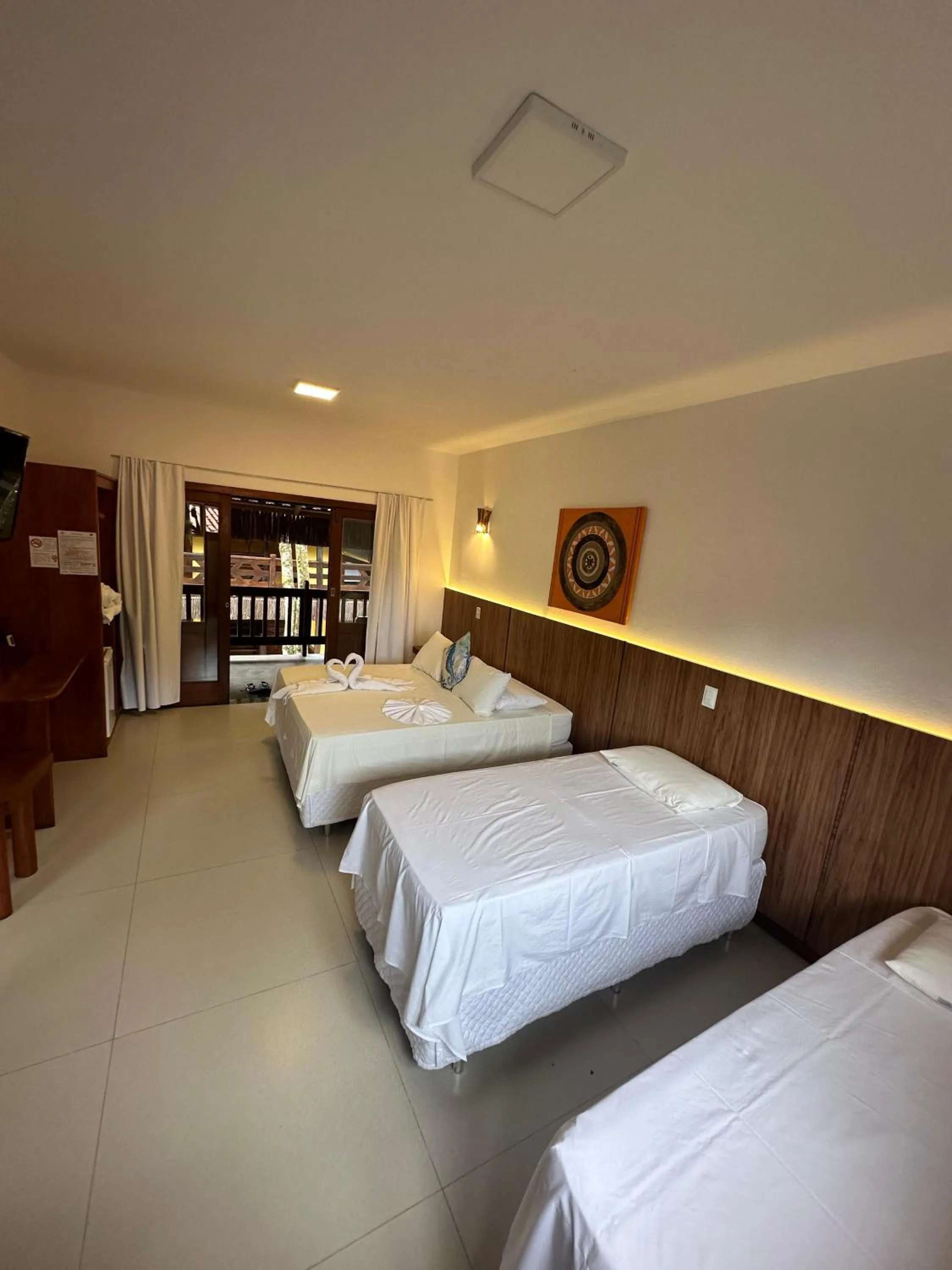 Bed in Pousada Porto da Barra