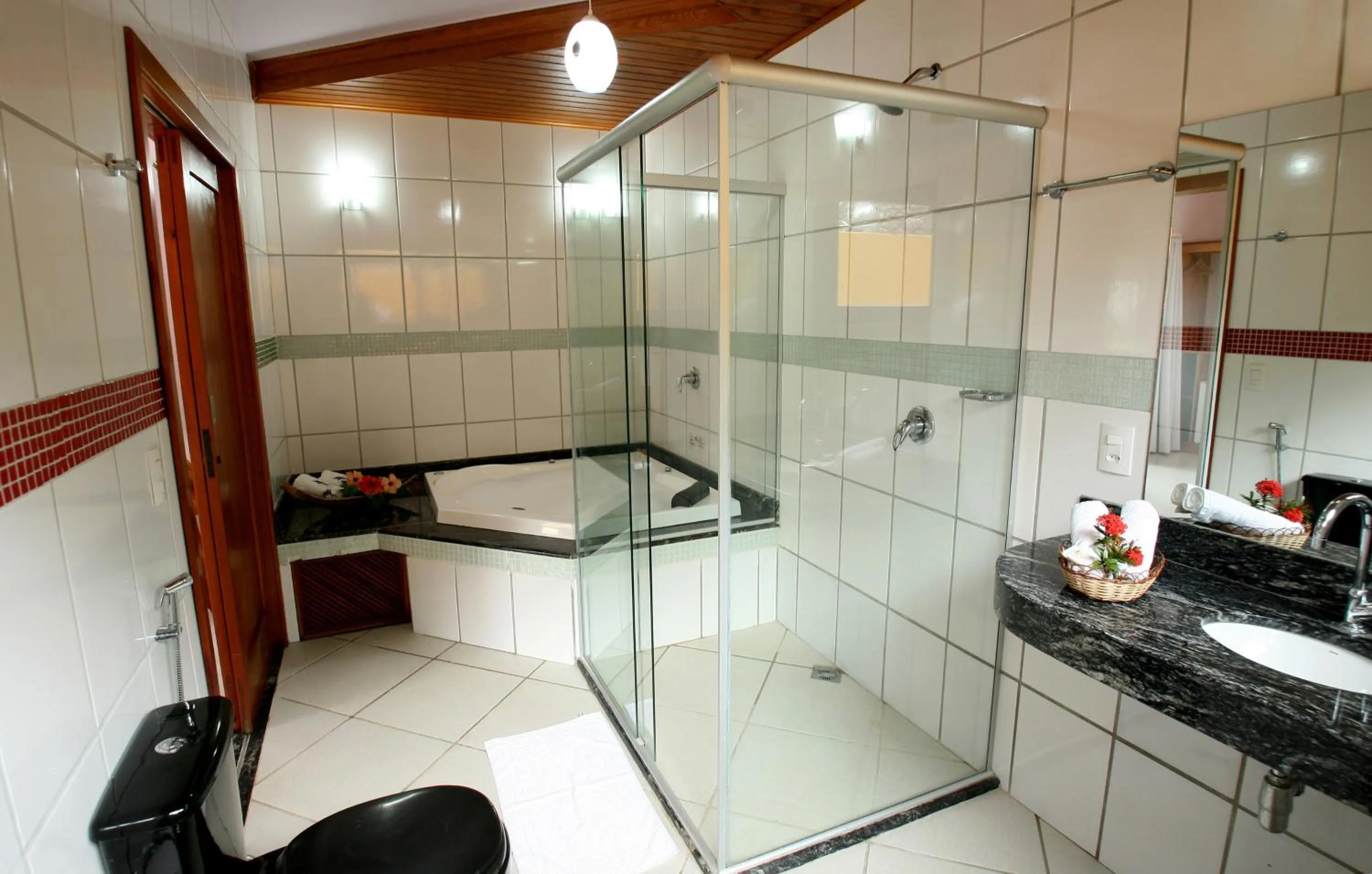 Bathroom in Pousada Porto da Barra