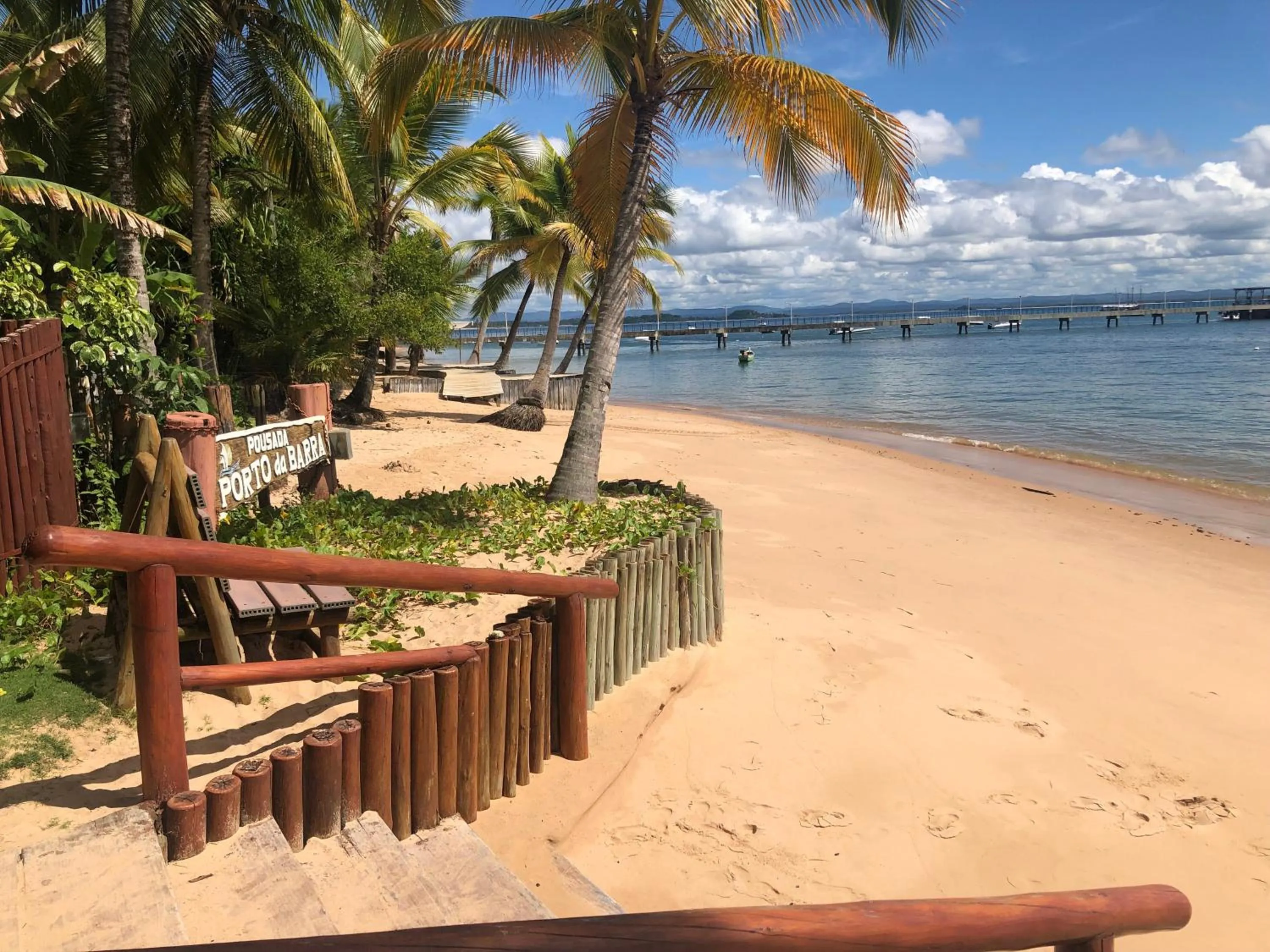 Sea view in Pousada Porto da Barra