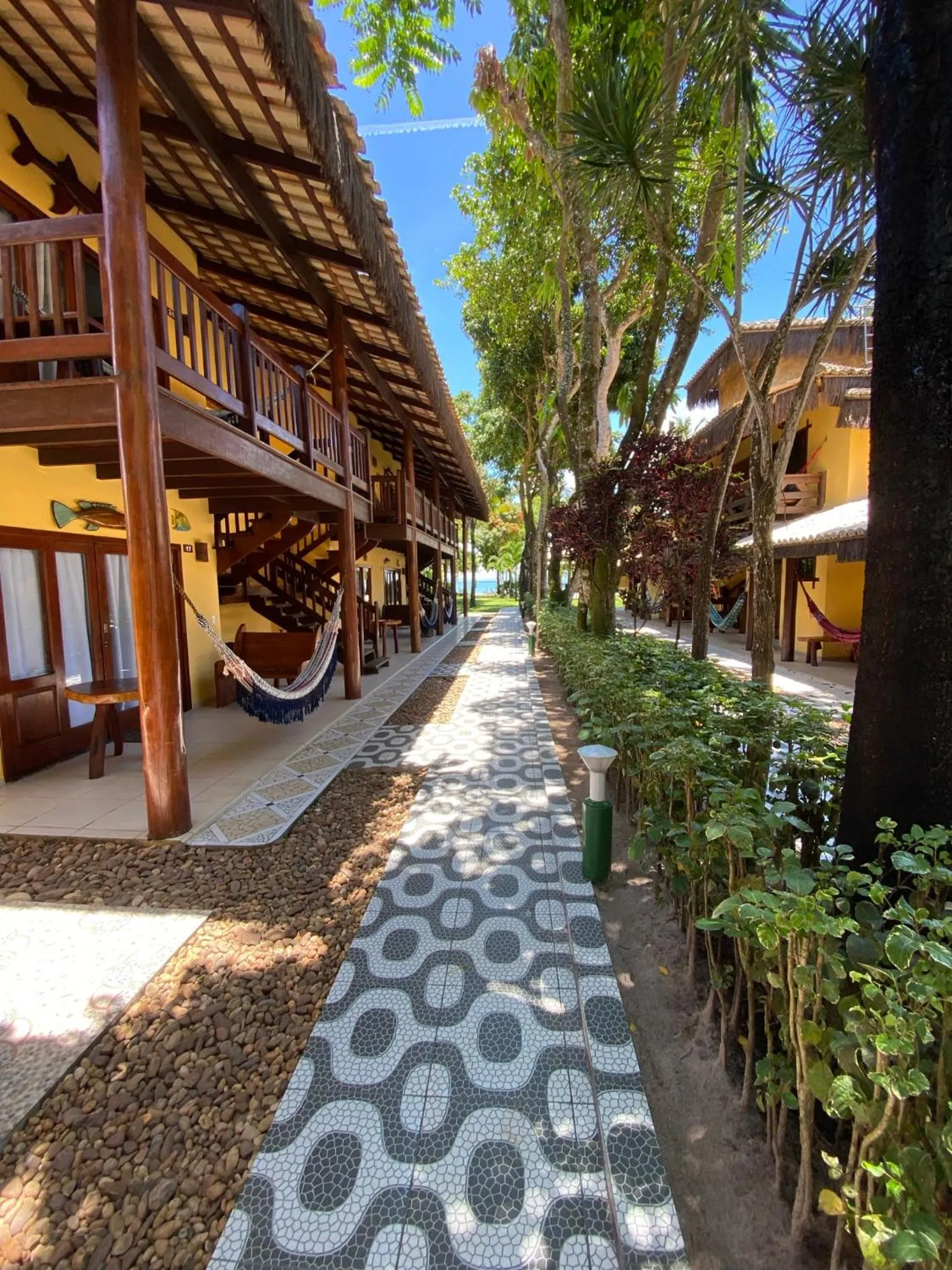 Garden in Pousada Porto da Barra