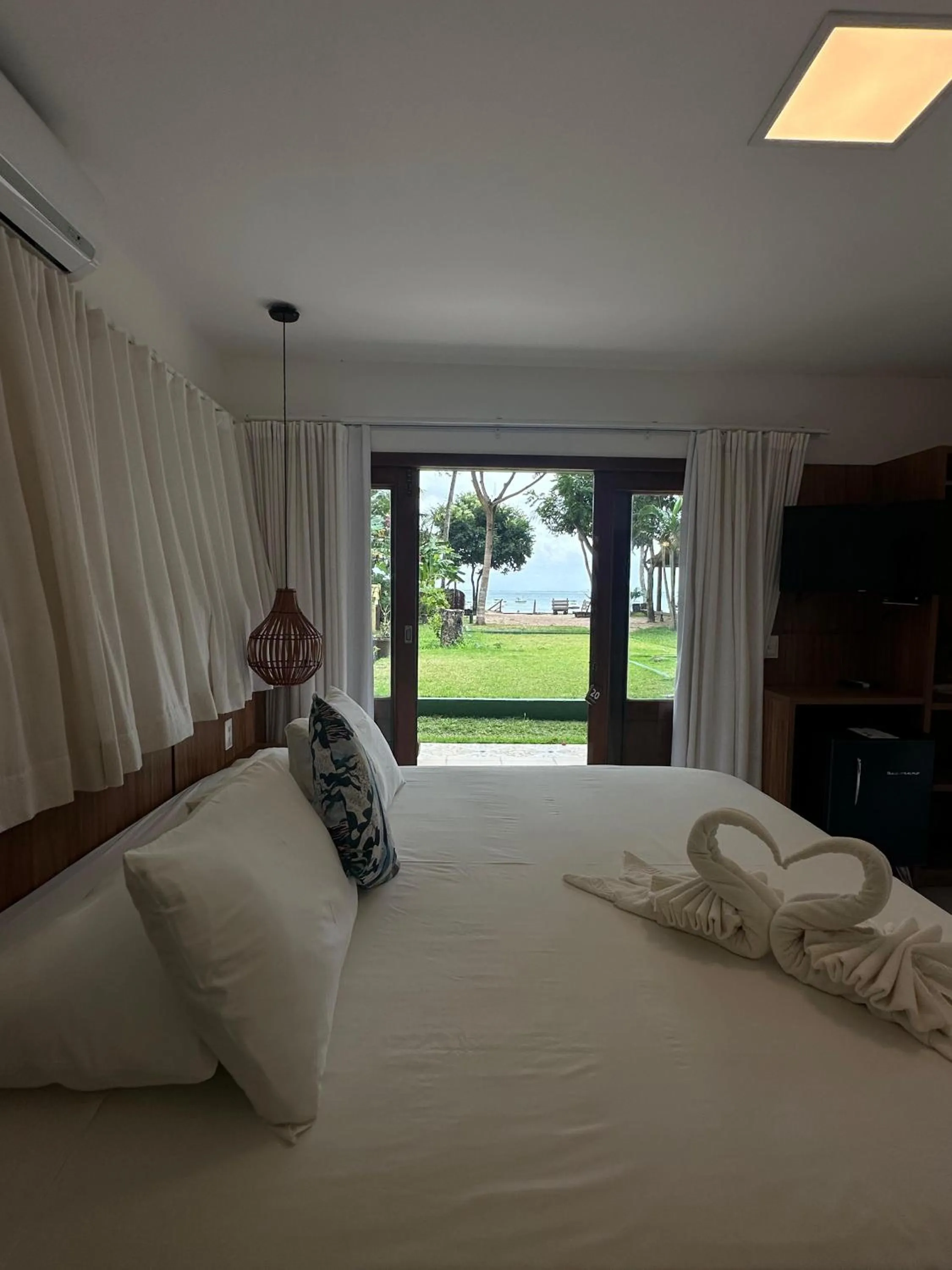 Bed in Pousada Porto da Barra