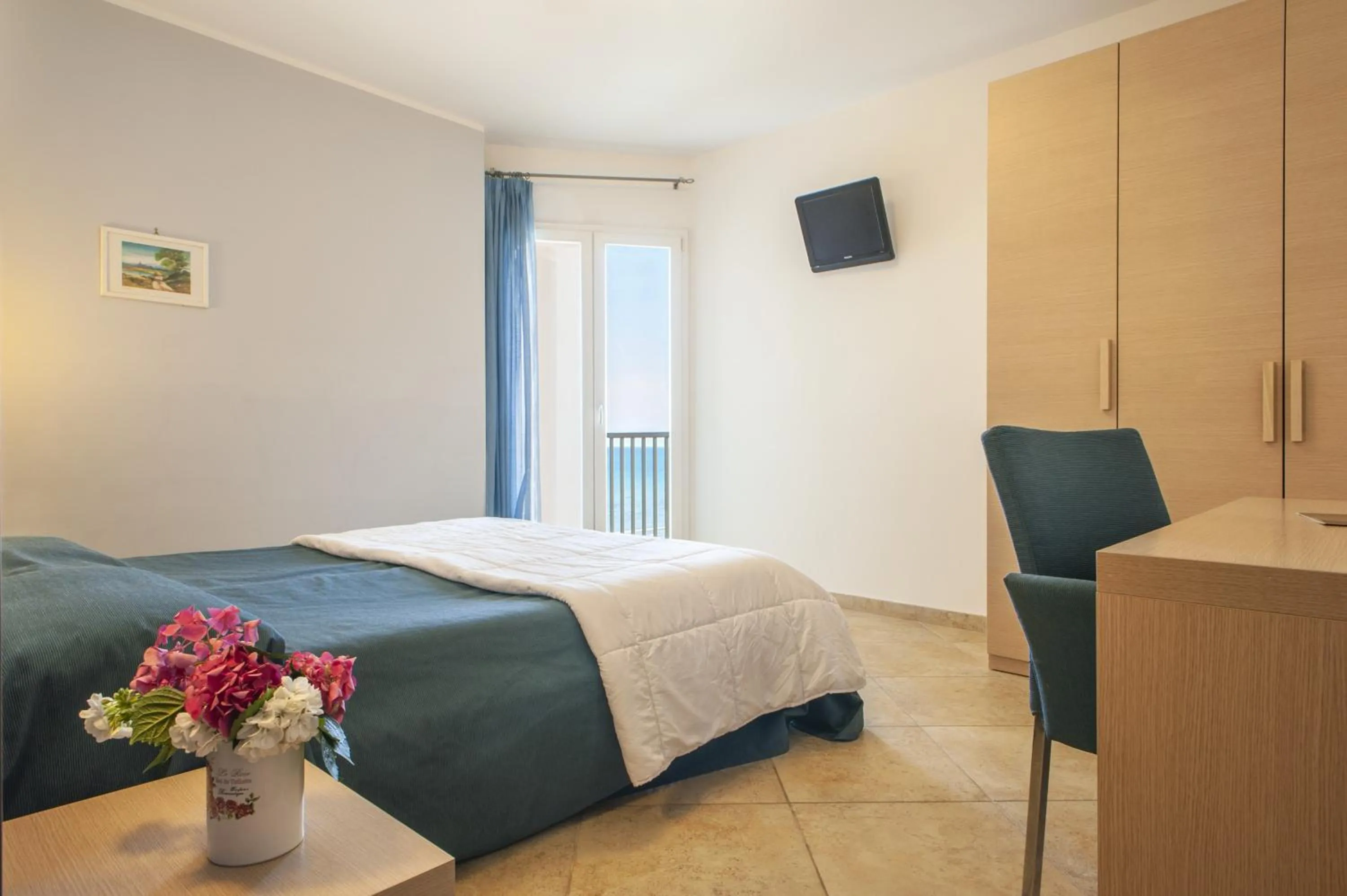 Bedroom, Bed in Residence Villa Lo Scoglietto