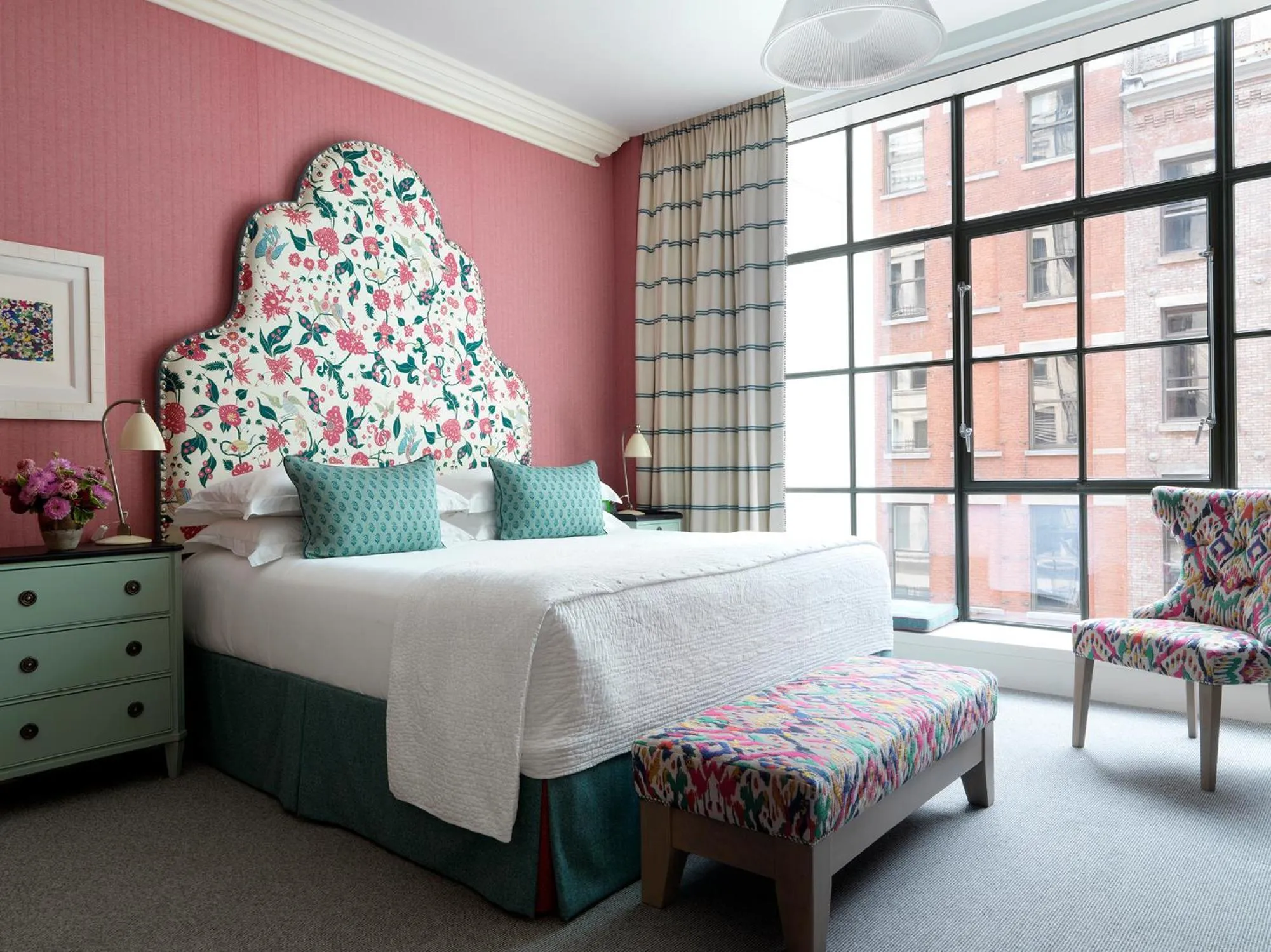 Bedroom, Bed in Crosby Street Hotel