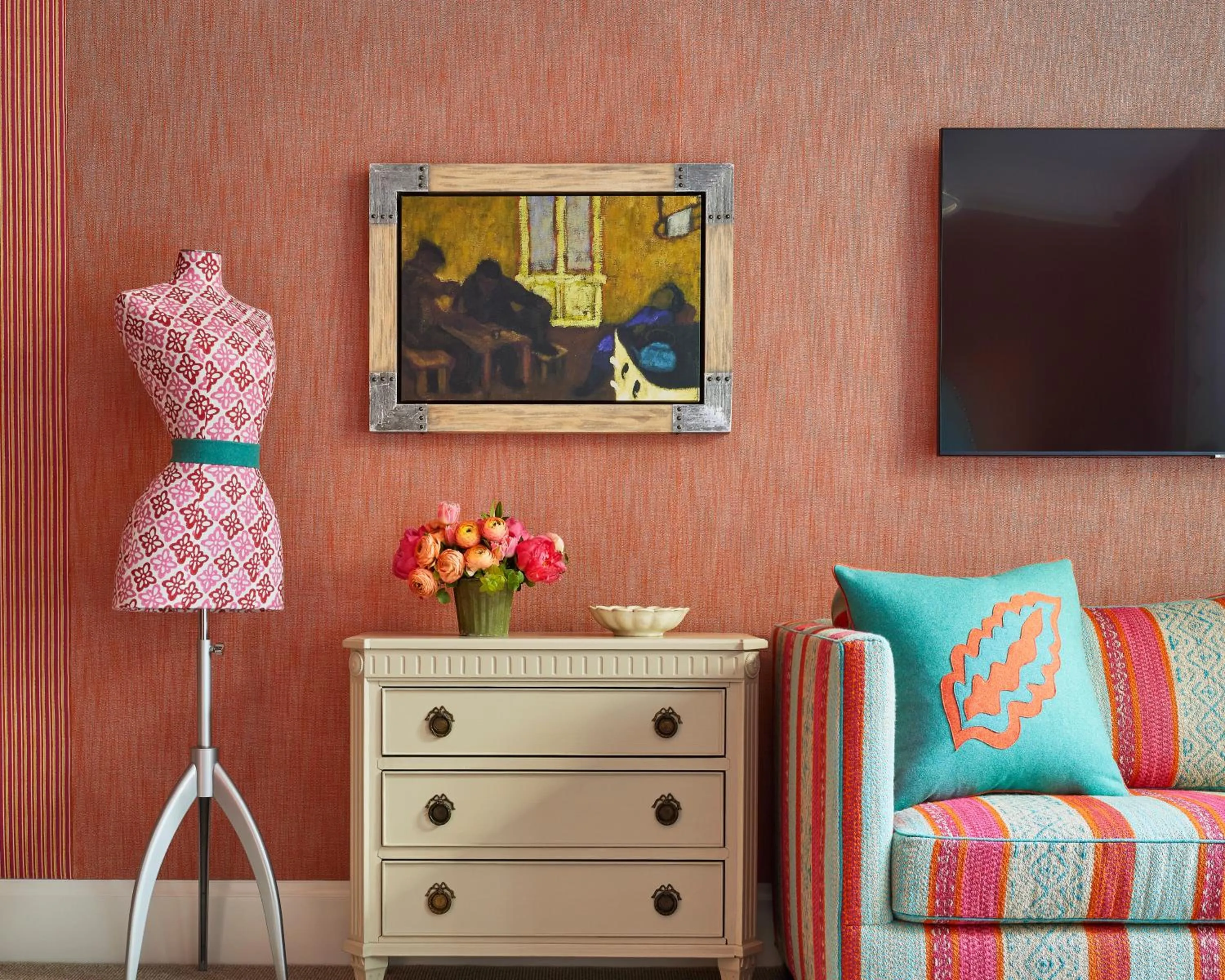 Bedroom in Crosby Street Hotel
