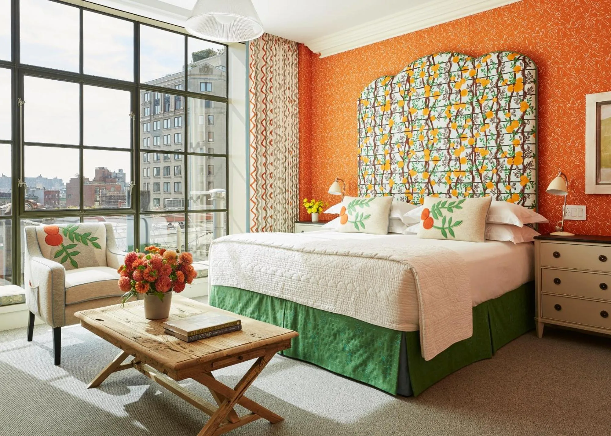 Bedroom, Bed in Crosby Street Hotel