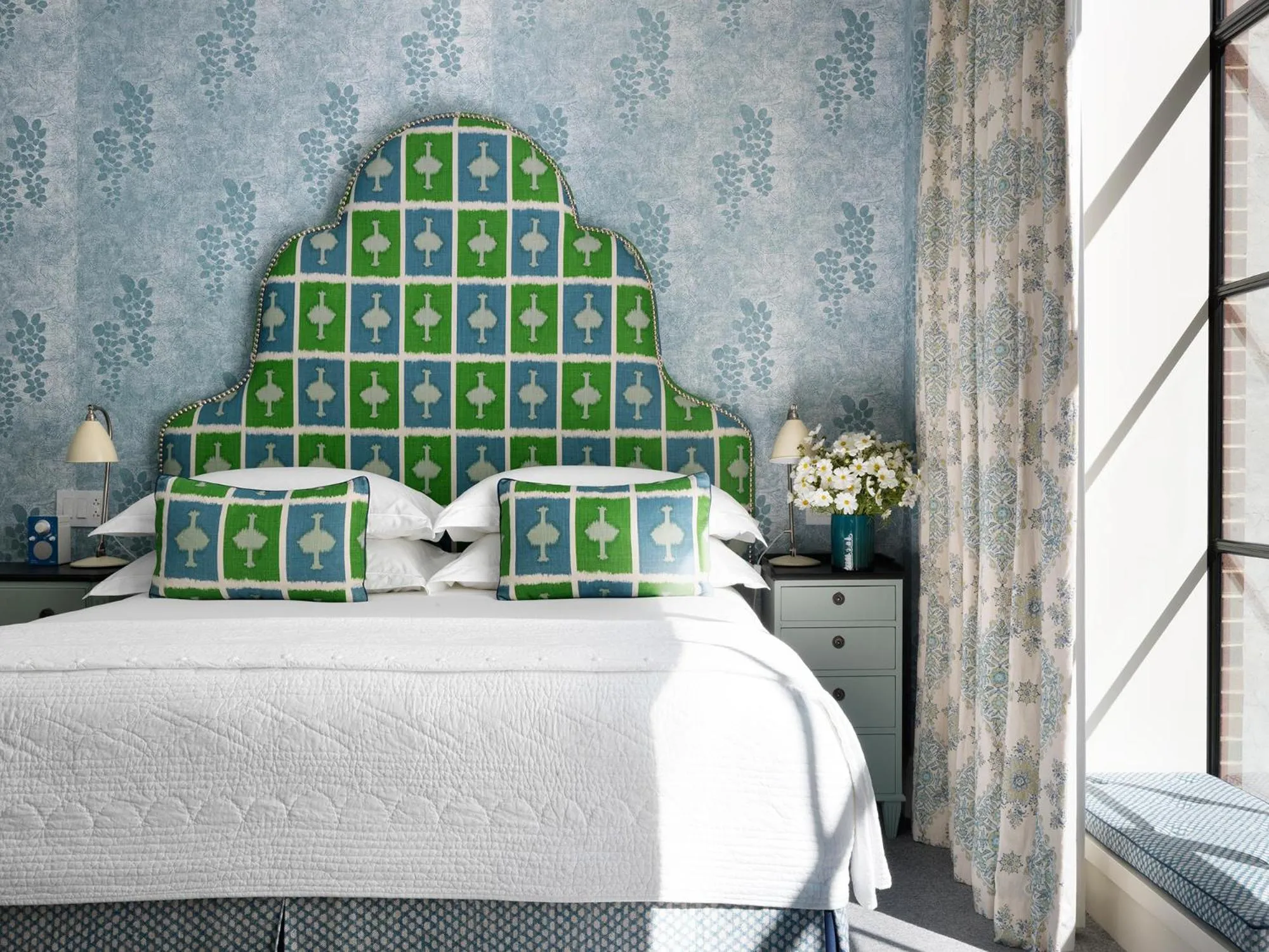 Bed in Crosby Street Hotel