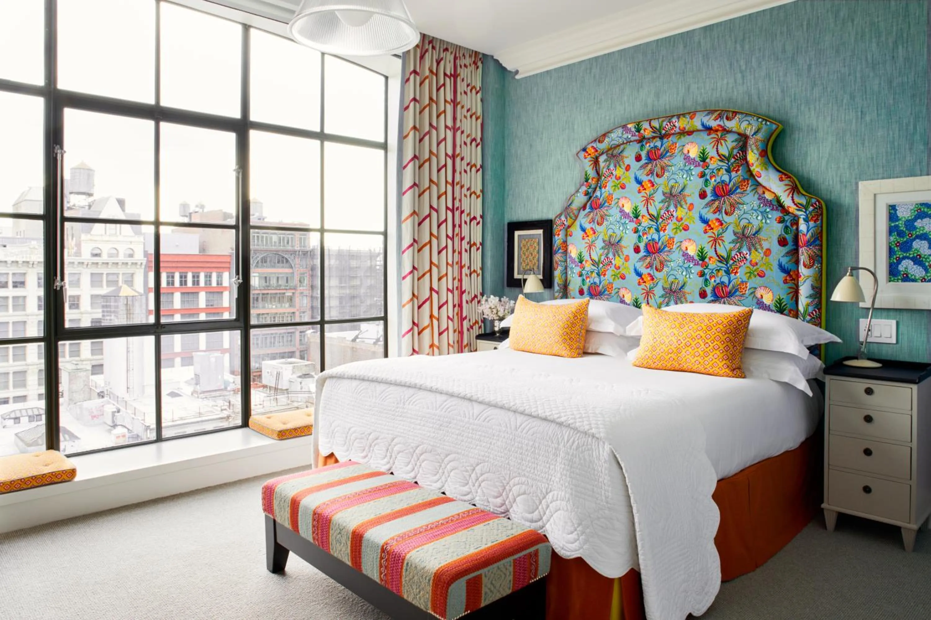 Bedroom, Bed in Crosby Street Hotel
