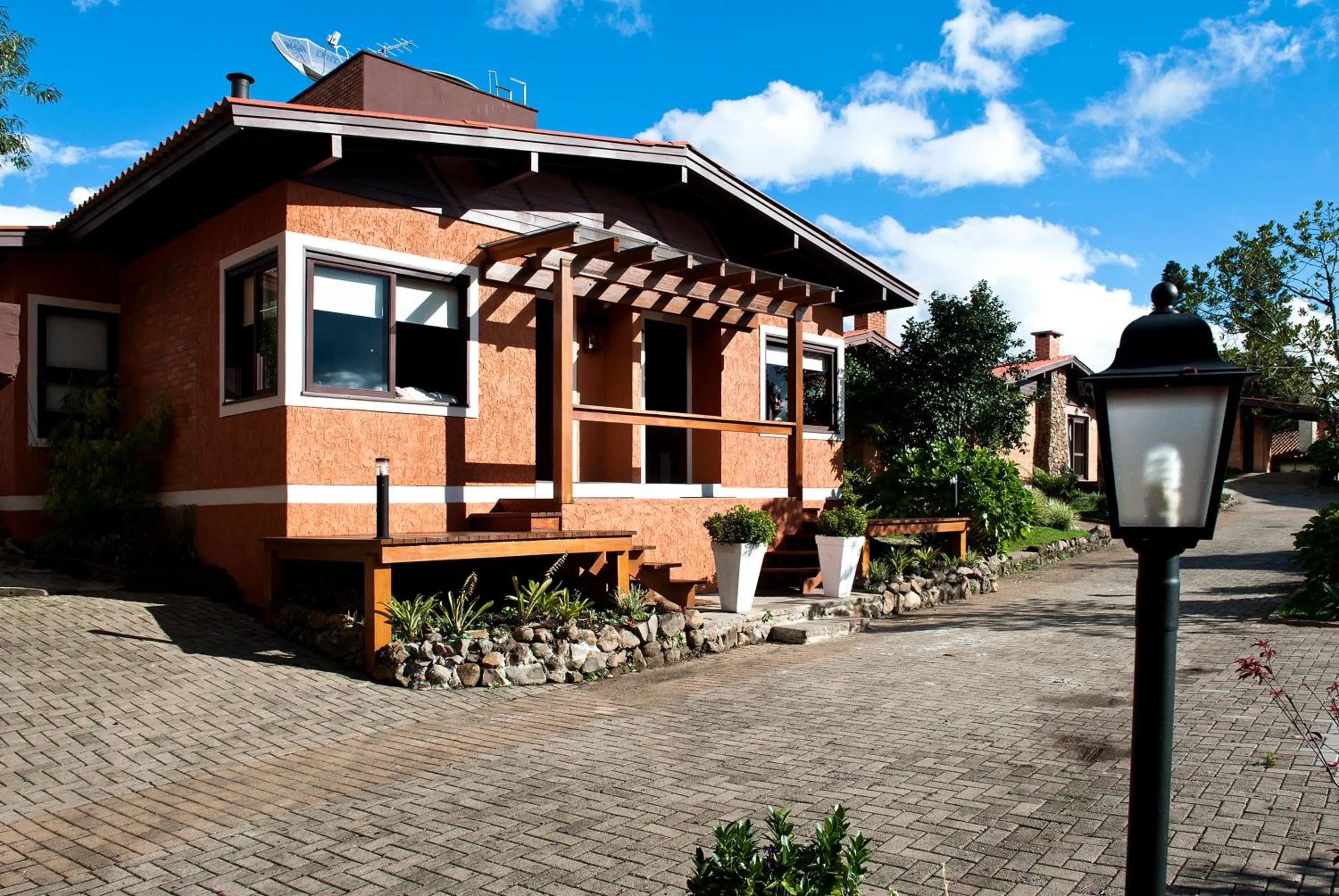 Facade/entrance in Hotel Canto Verde