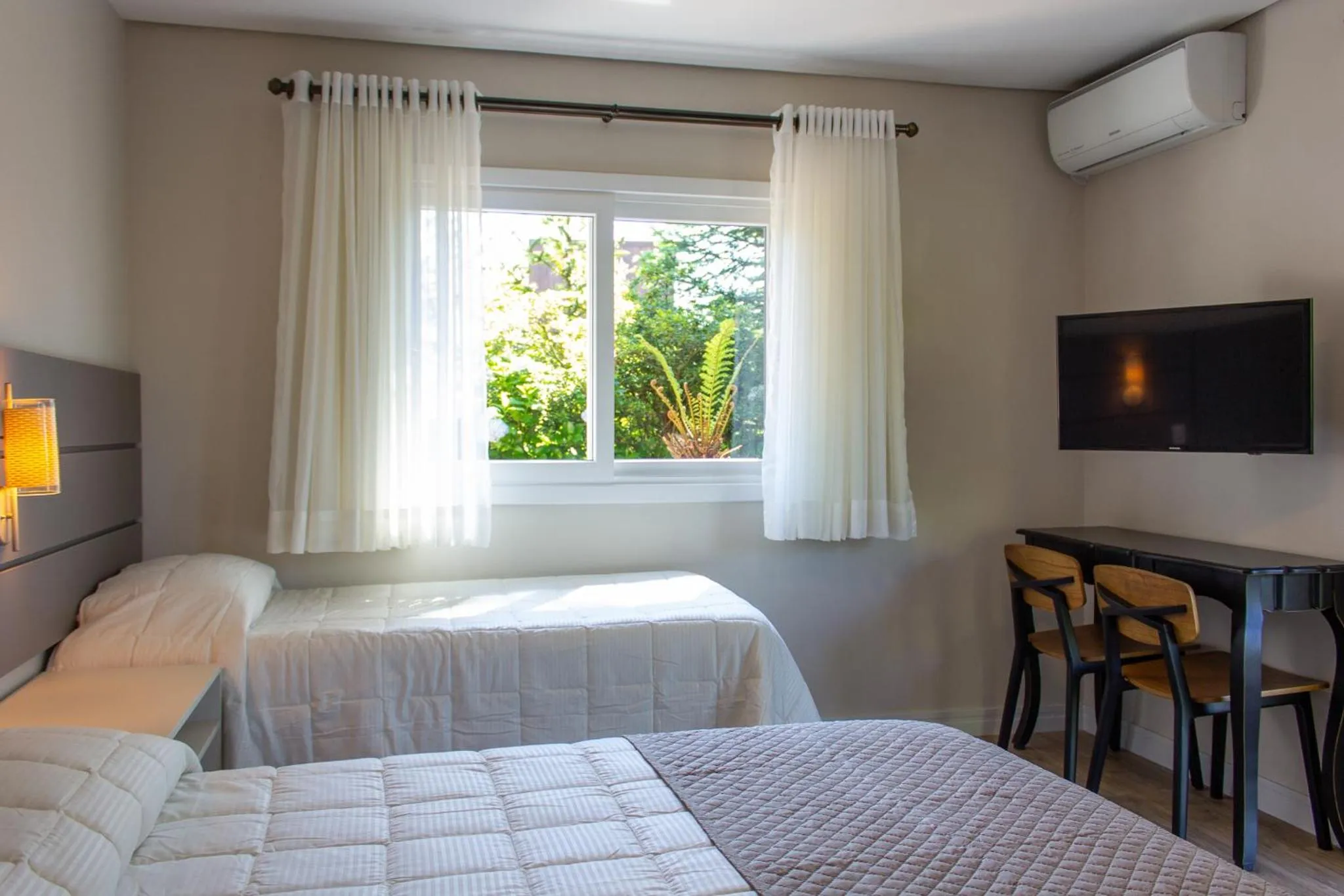 Bed in Hotel Canto Verde