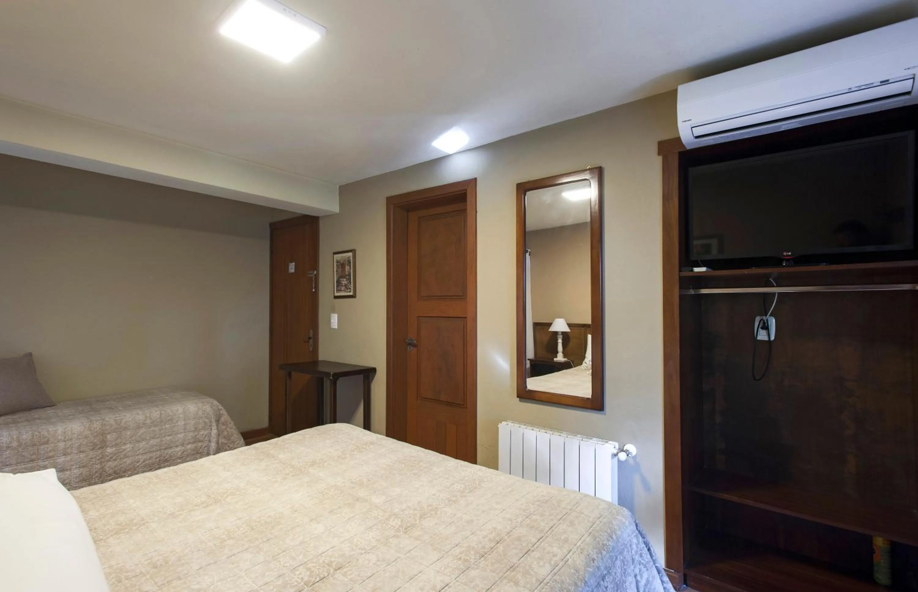 Bed in Hotel Canto Verde