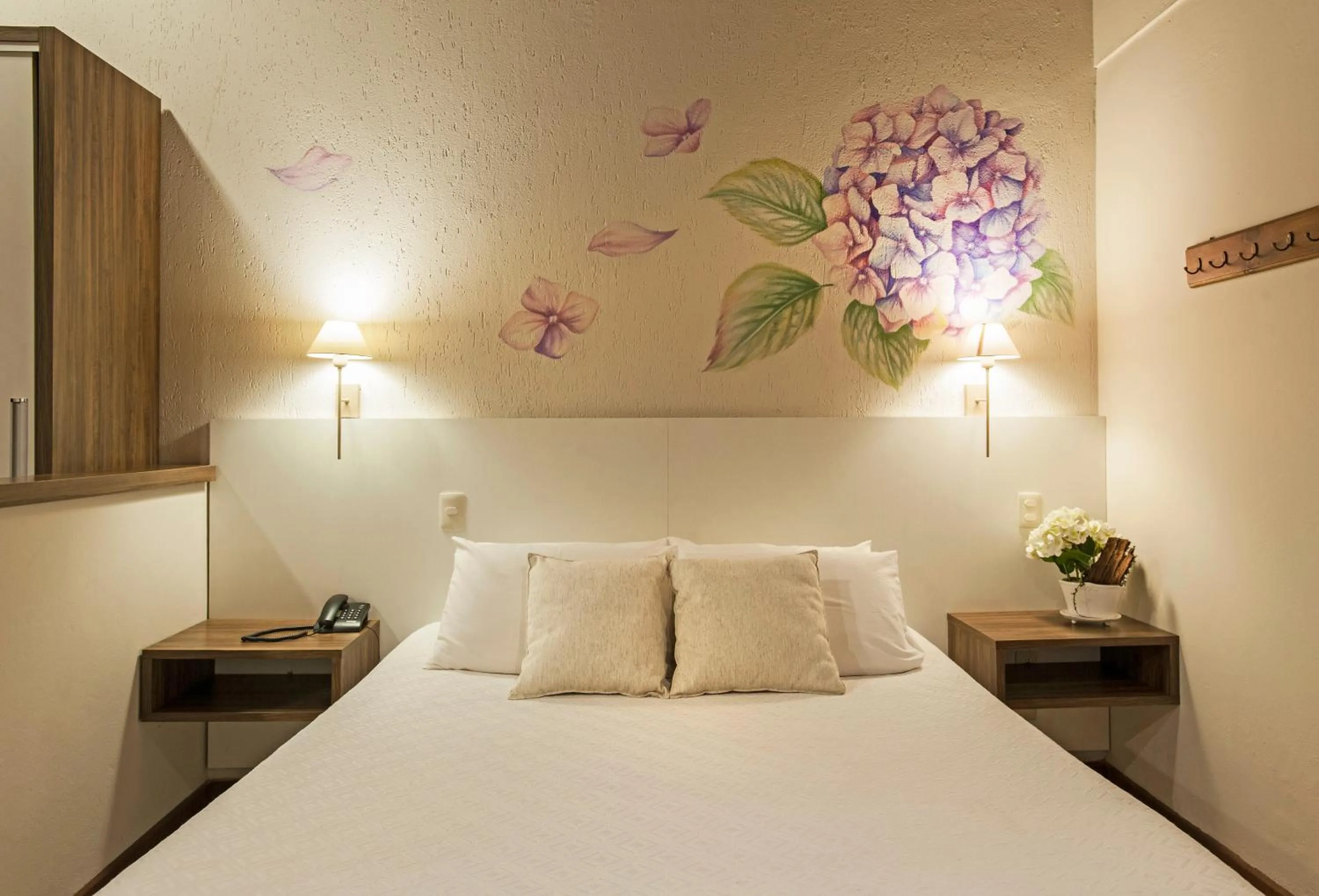 Bed in Hotel Canto Verde