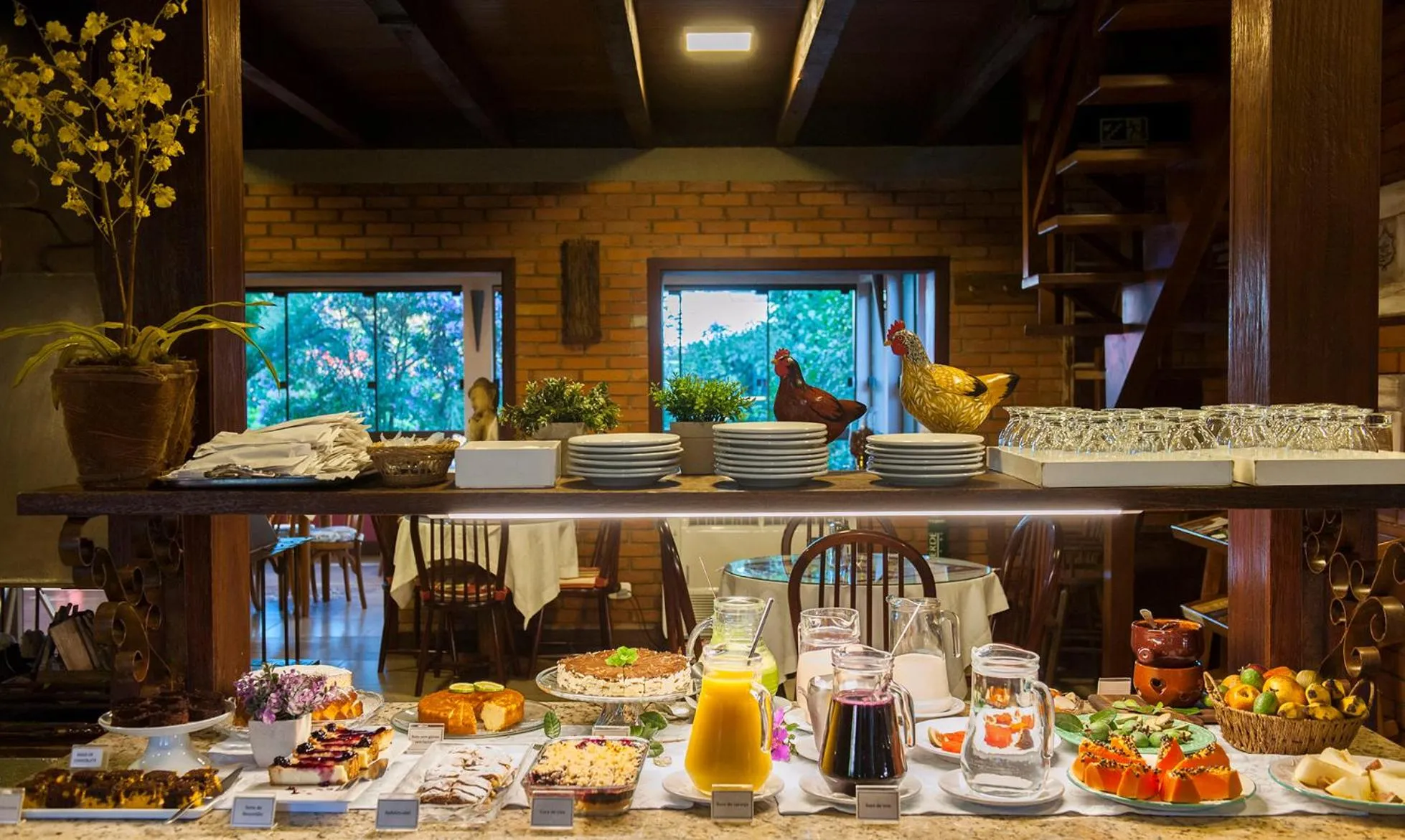 Food in Hotel Canto Verde