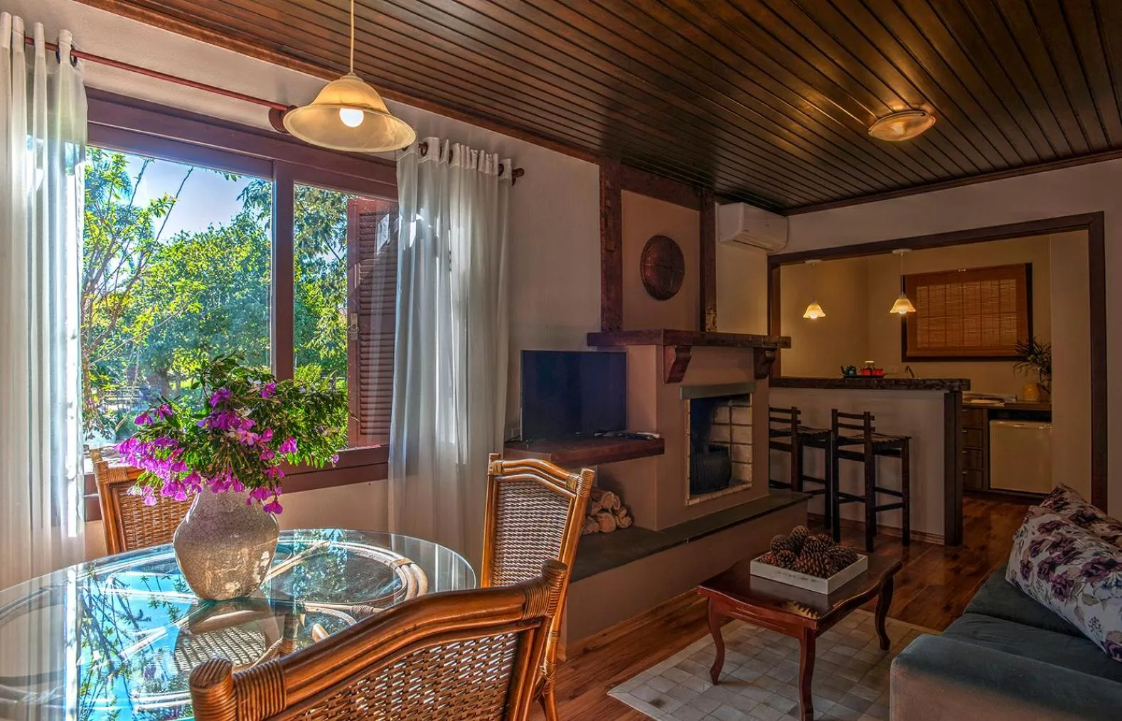 TV and multimedia in Hotel Canto Verde