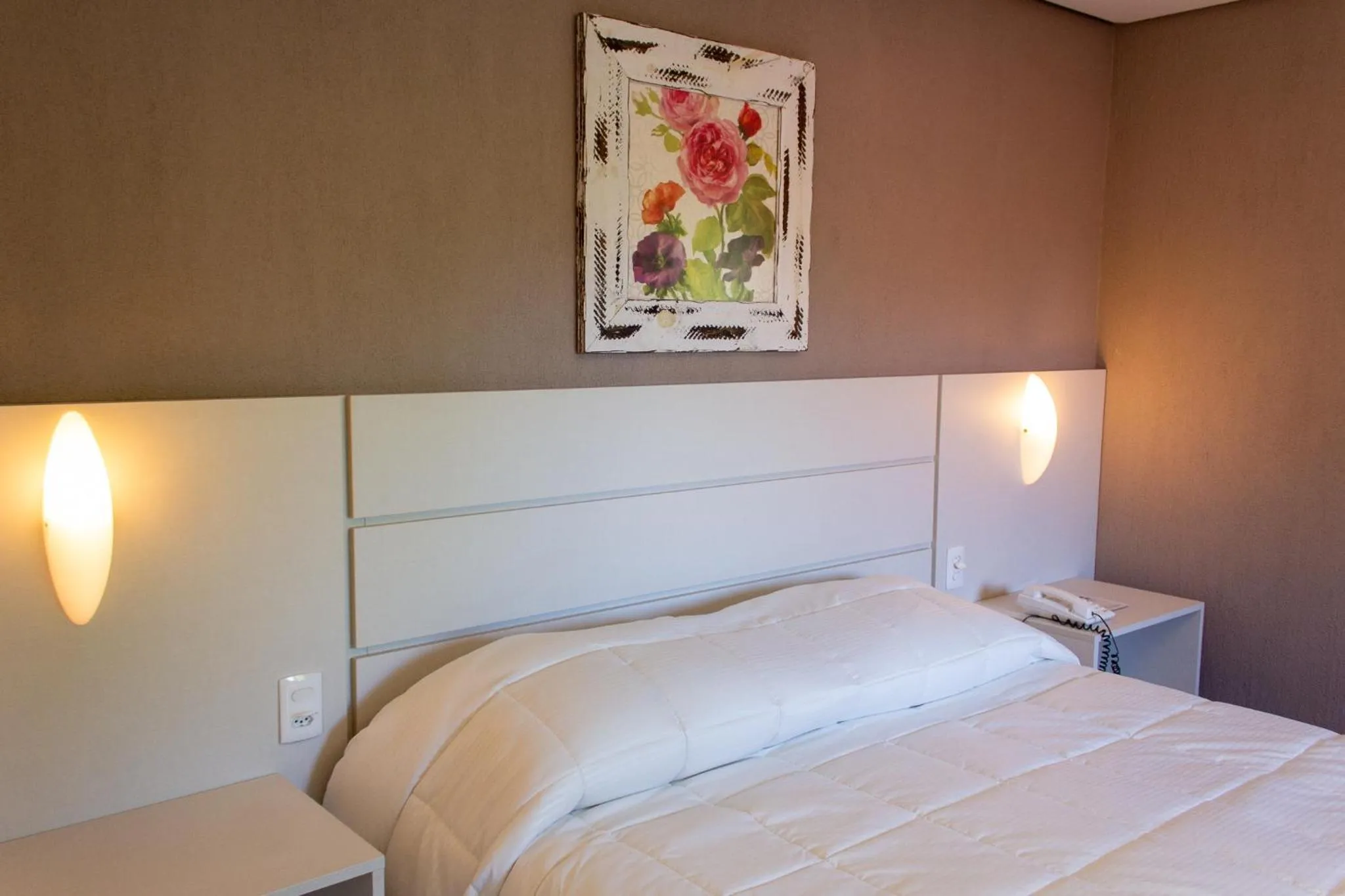 Bed in Hotel Canto Verde