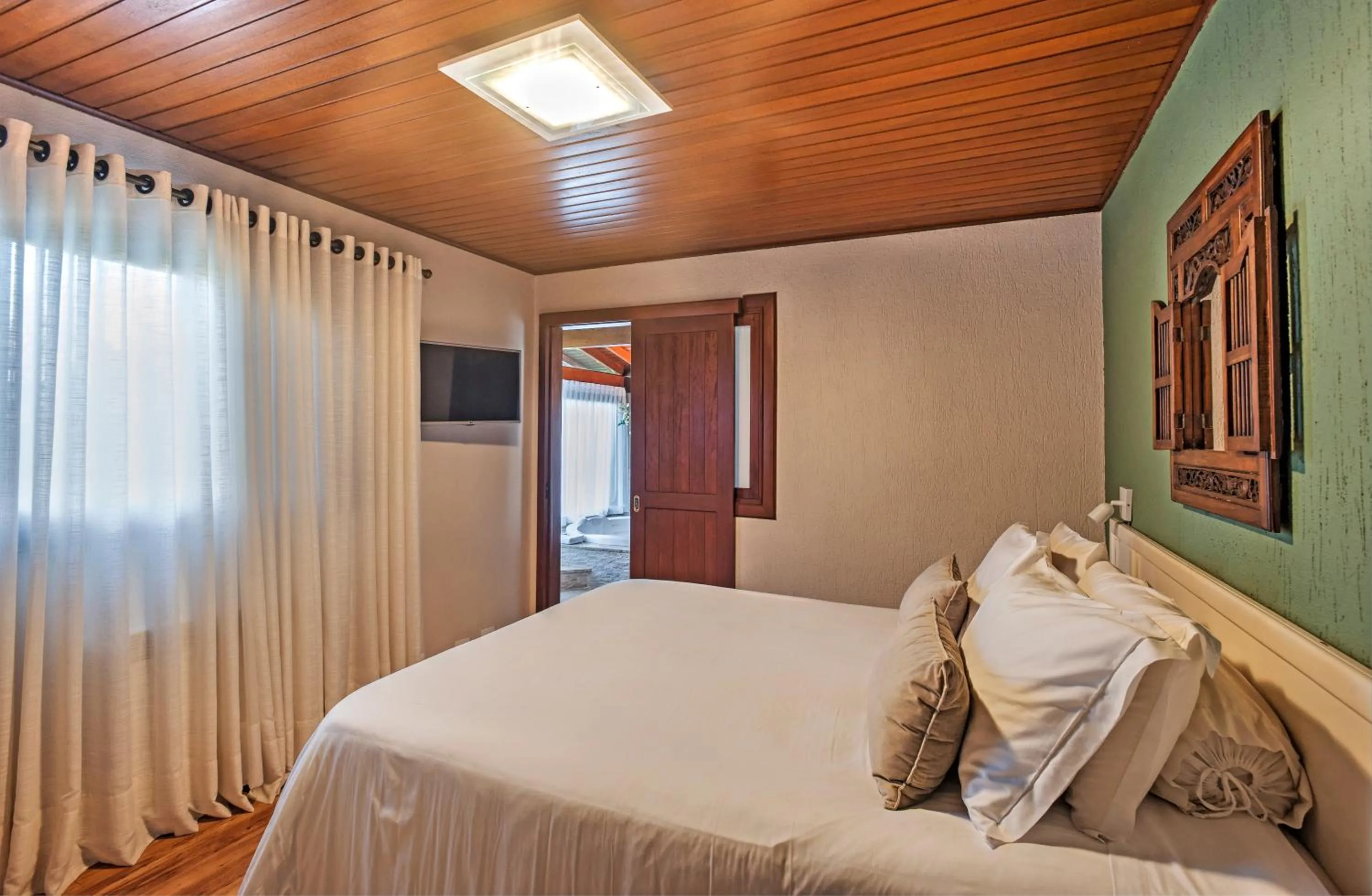 Bedroom, Bed in Hotel Canto Verde