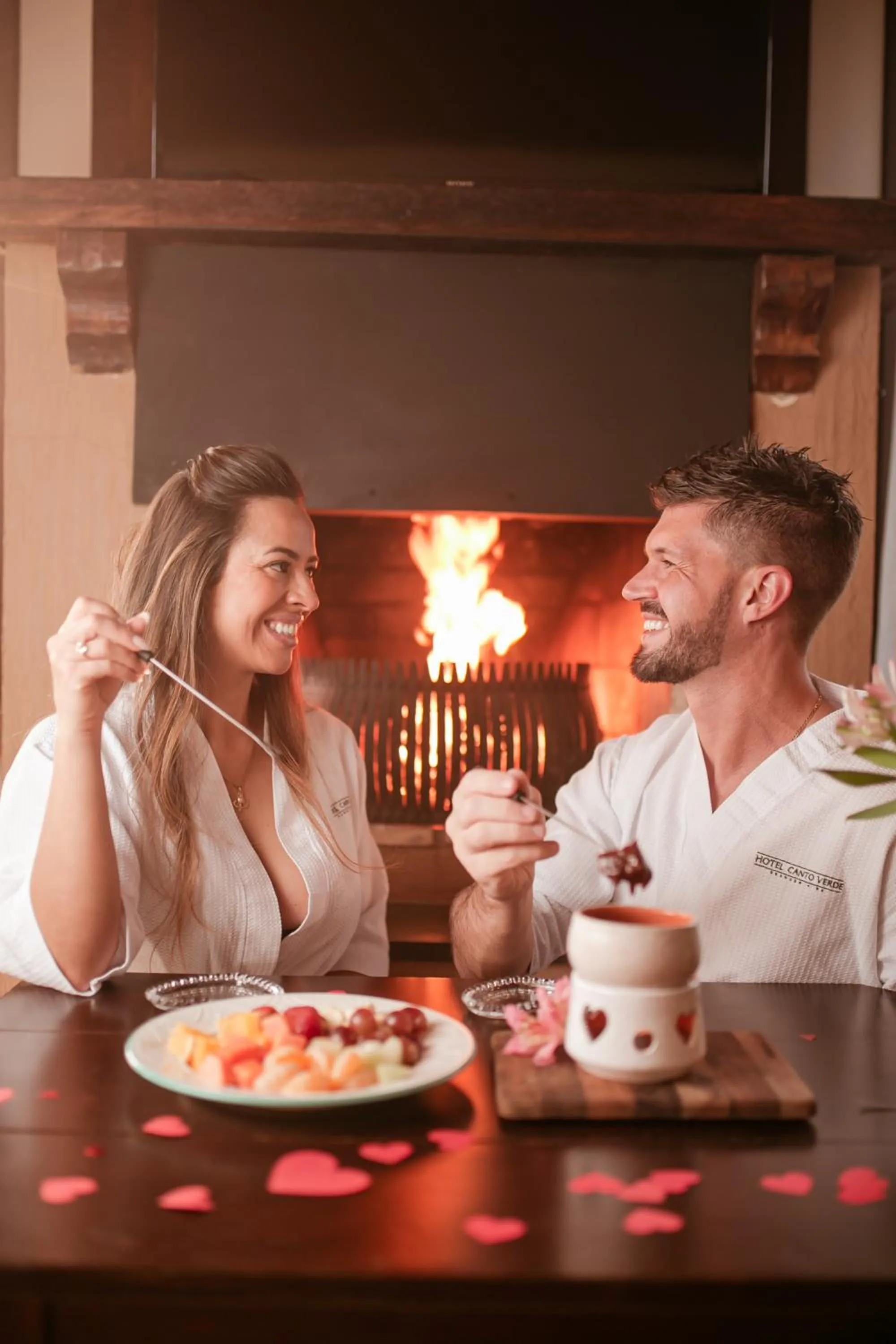 Food in Hotel Canto Verde