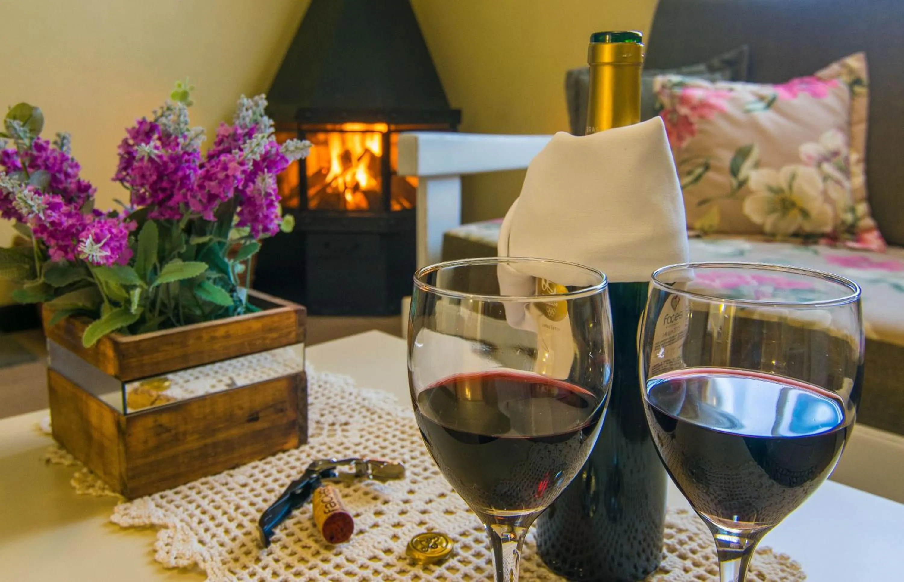 Living room in Hotel Fioreze Quero Quero