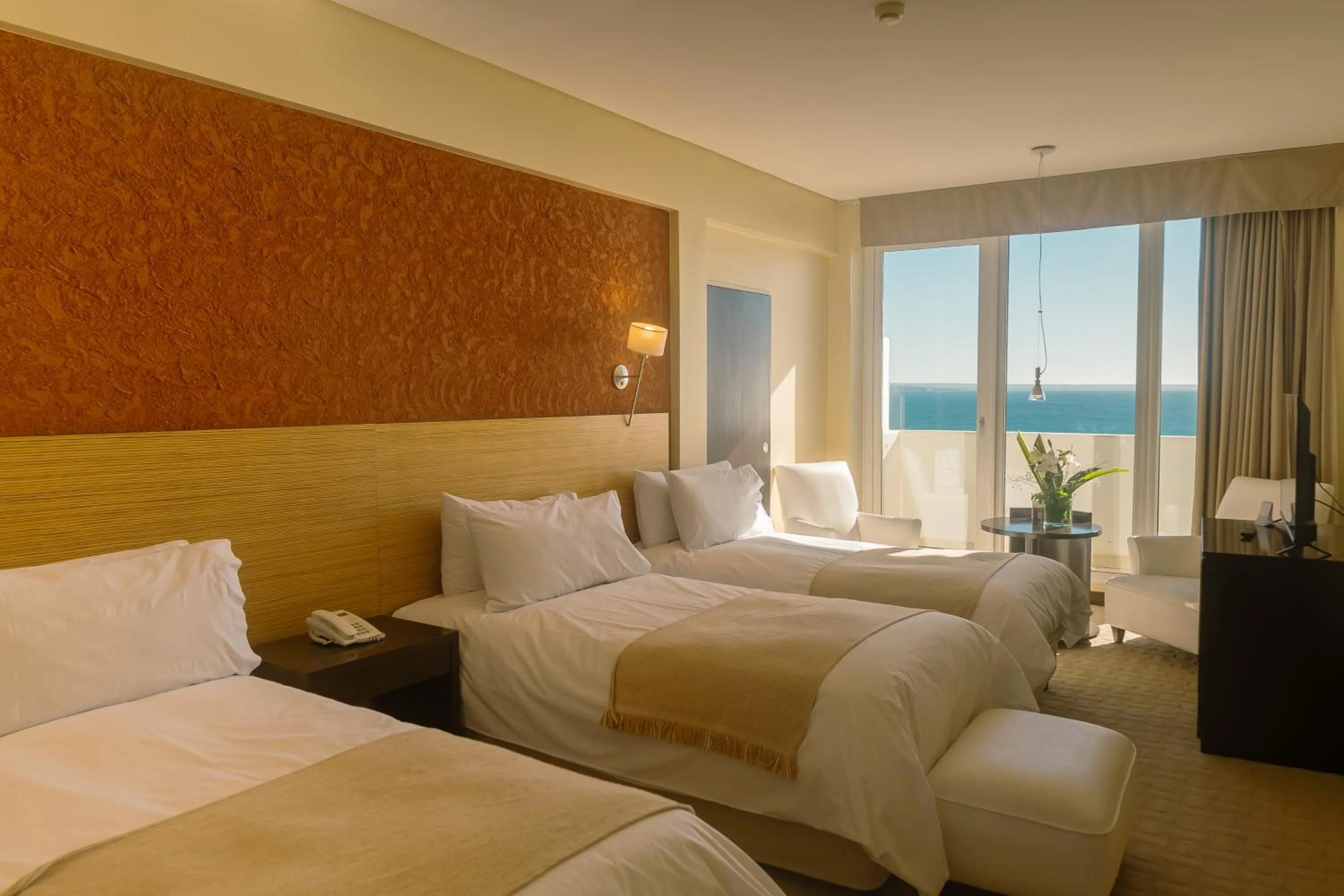 Bed in Rayentray Grand Hotel