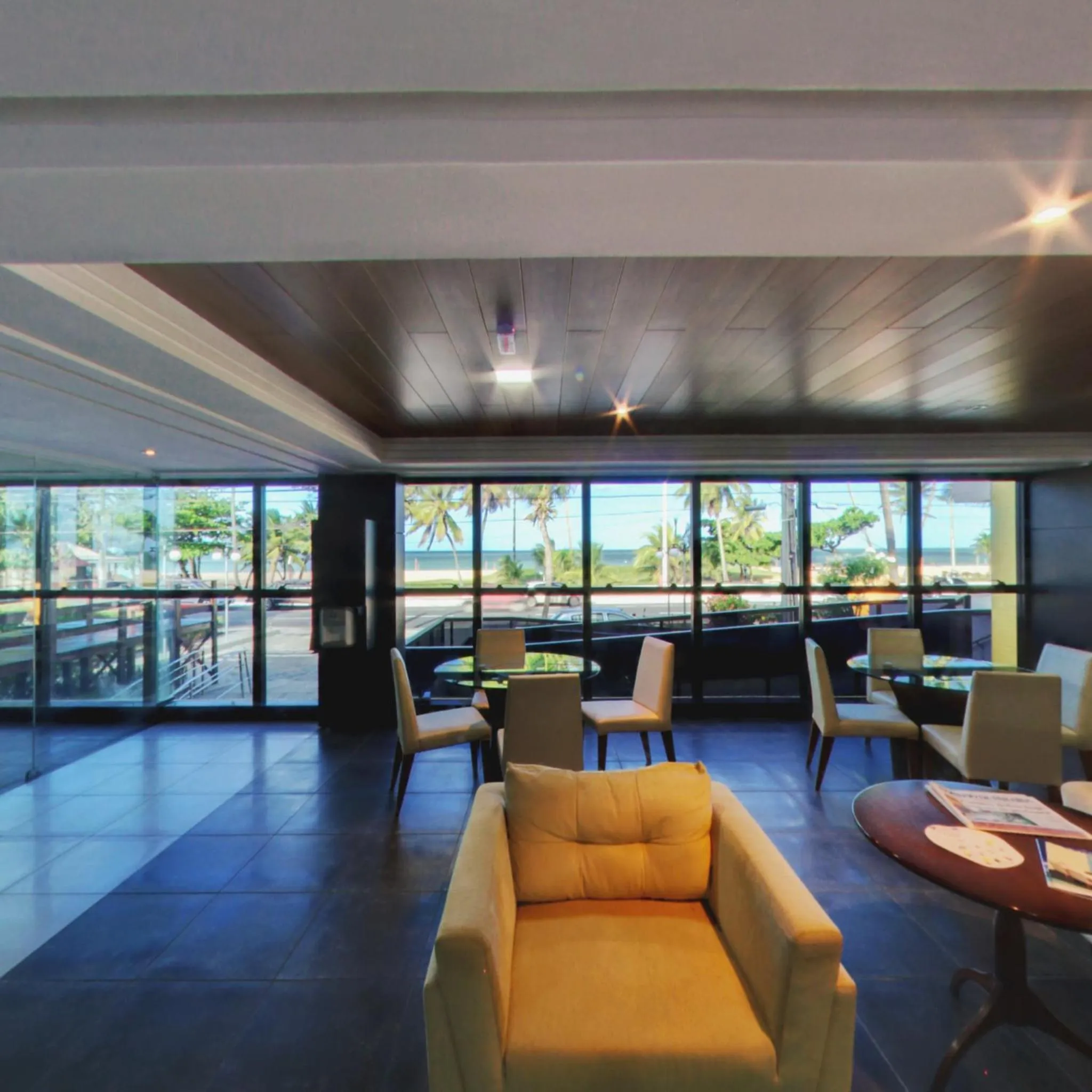 Lobby or reception in Flat Mar do Cabo Branco Residence