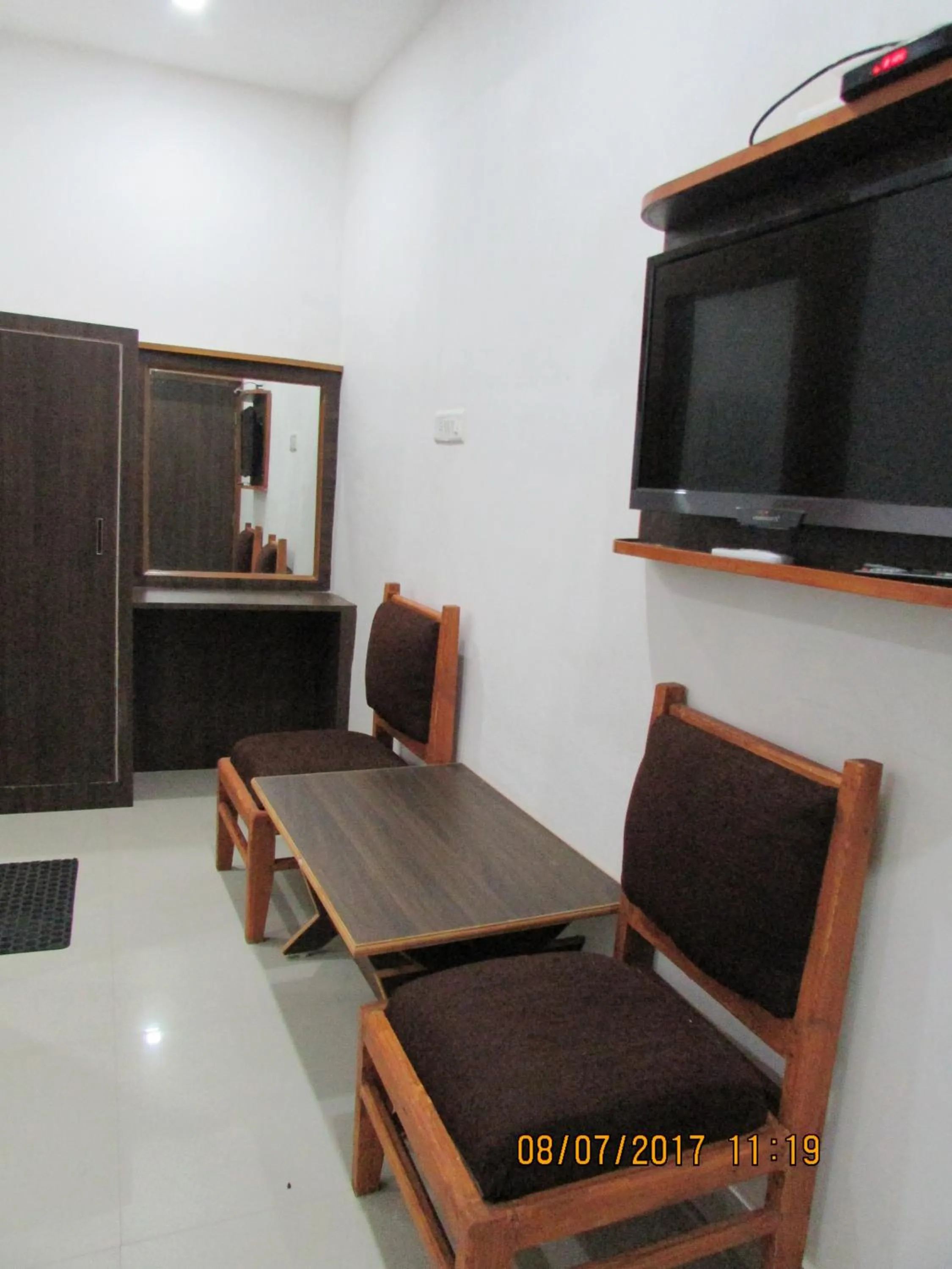 Living room in Hotel Vrindavan