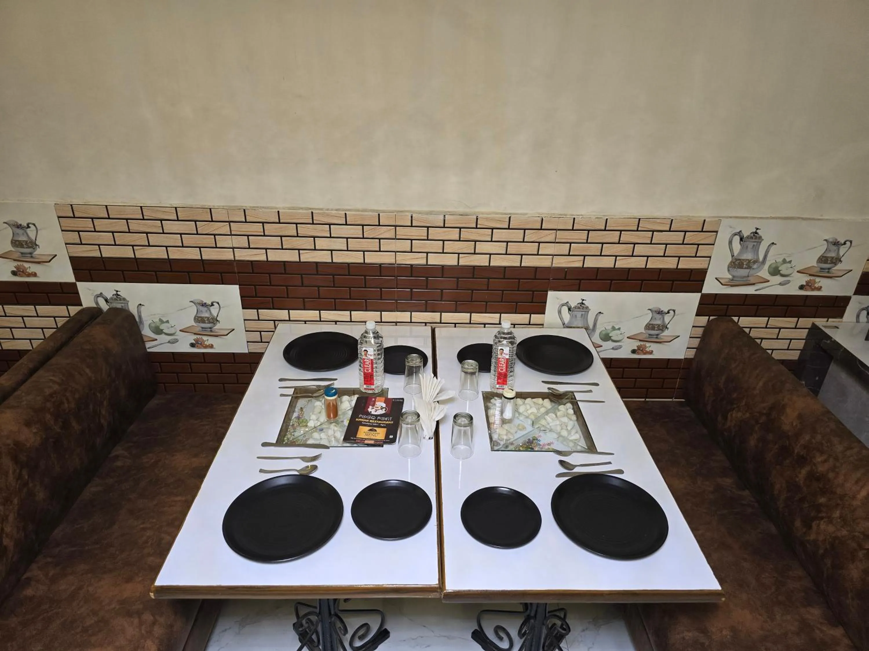 Dining area in Hotel Vrindavan