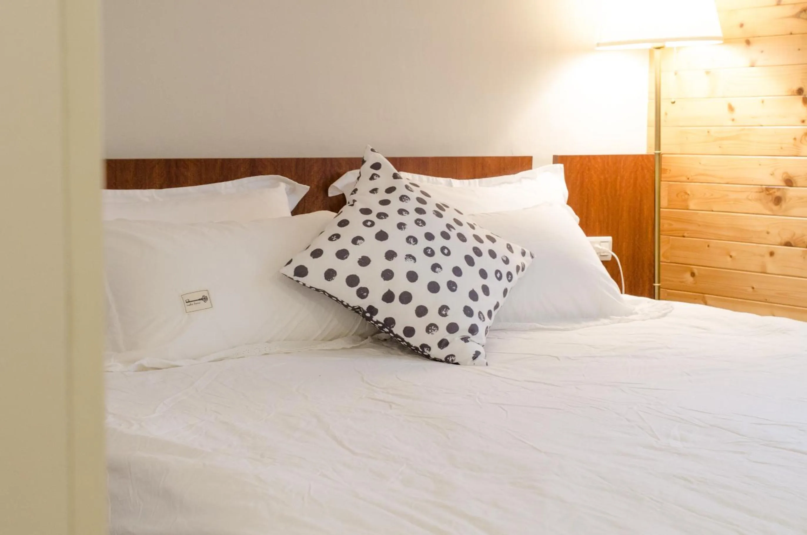 Bed in Tainan Travel Inn