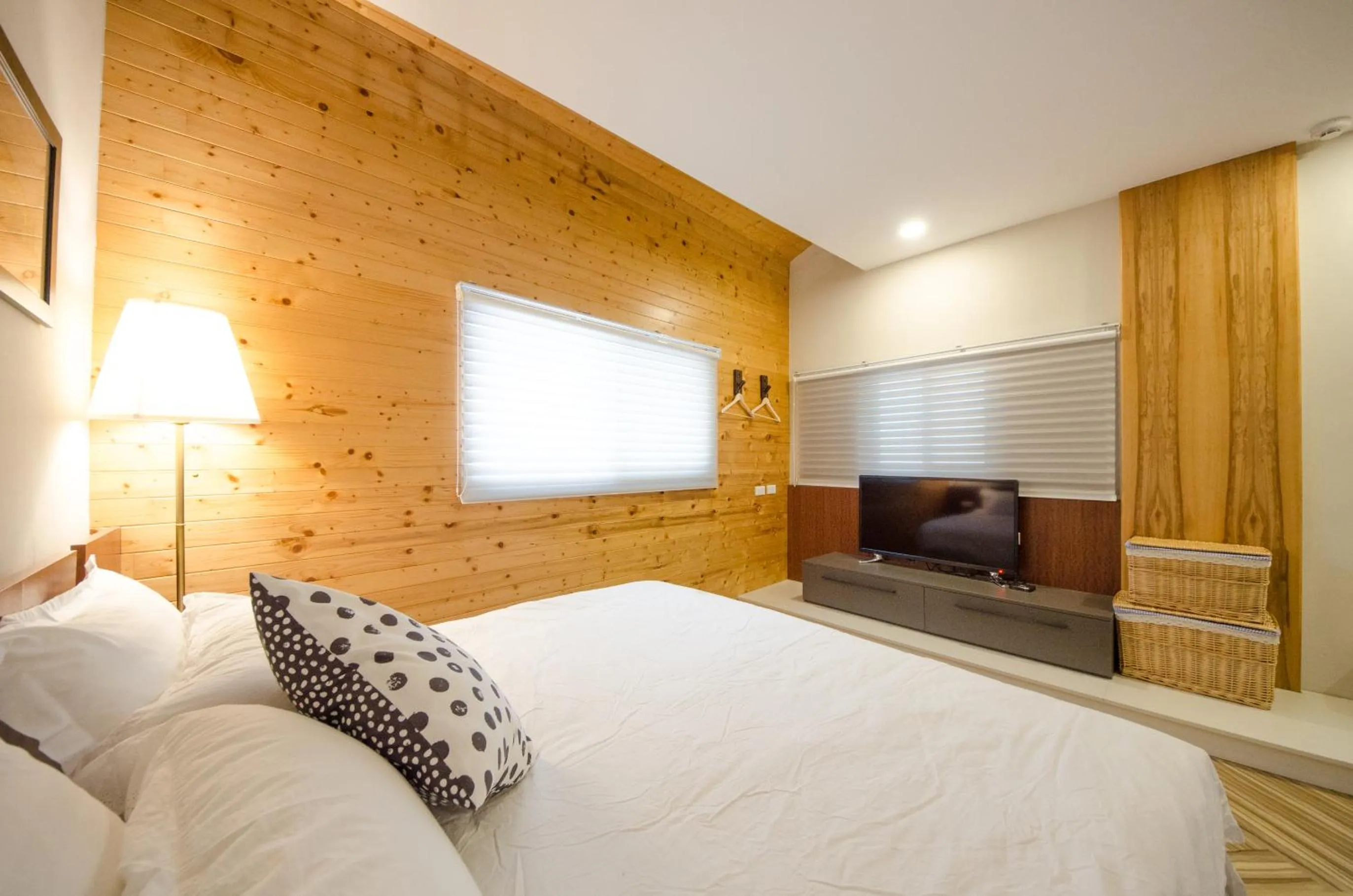 Bed in Tainan Travel Inn