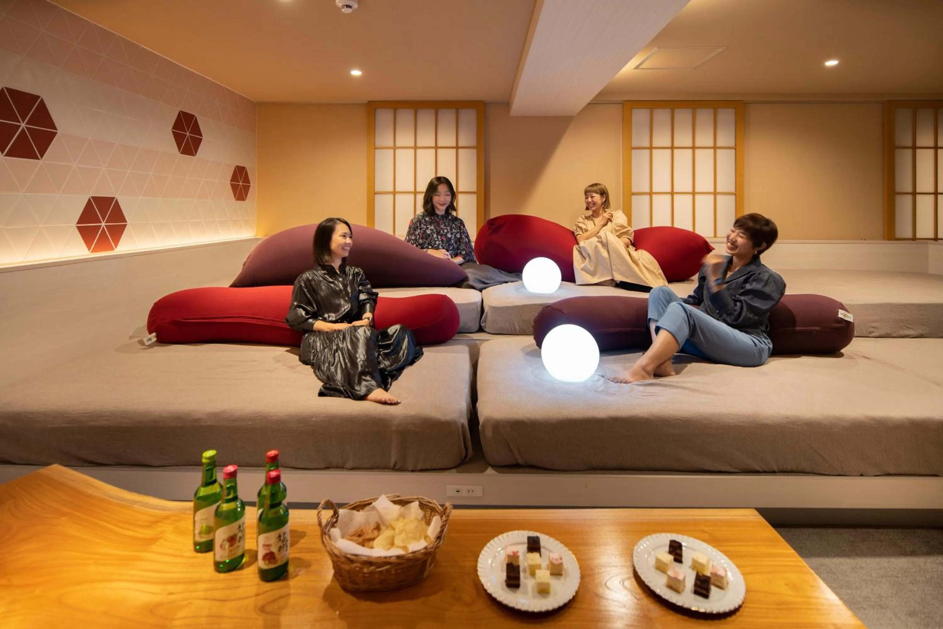 Photo of the whole room in Hotel THE Grandee Shinsaibashi Namba