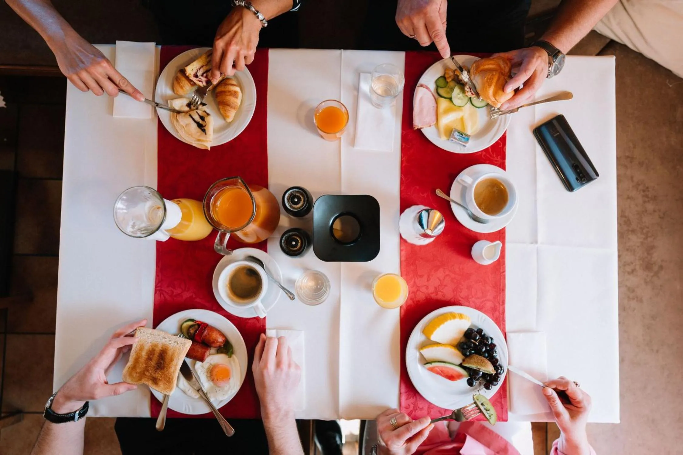 Breakfast in Hotel Post Fusch