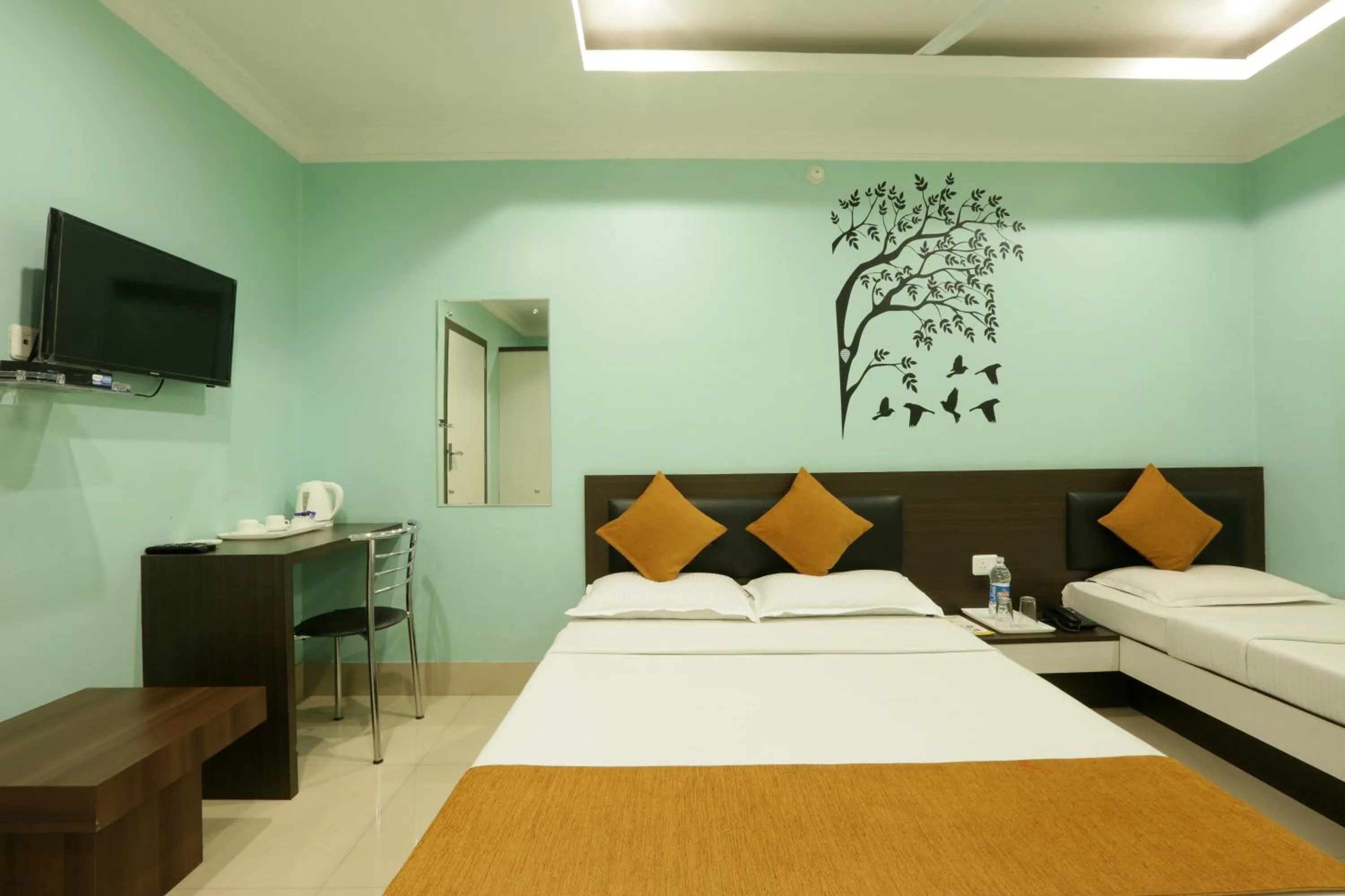 Bed in Hotel Grand Luit