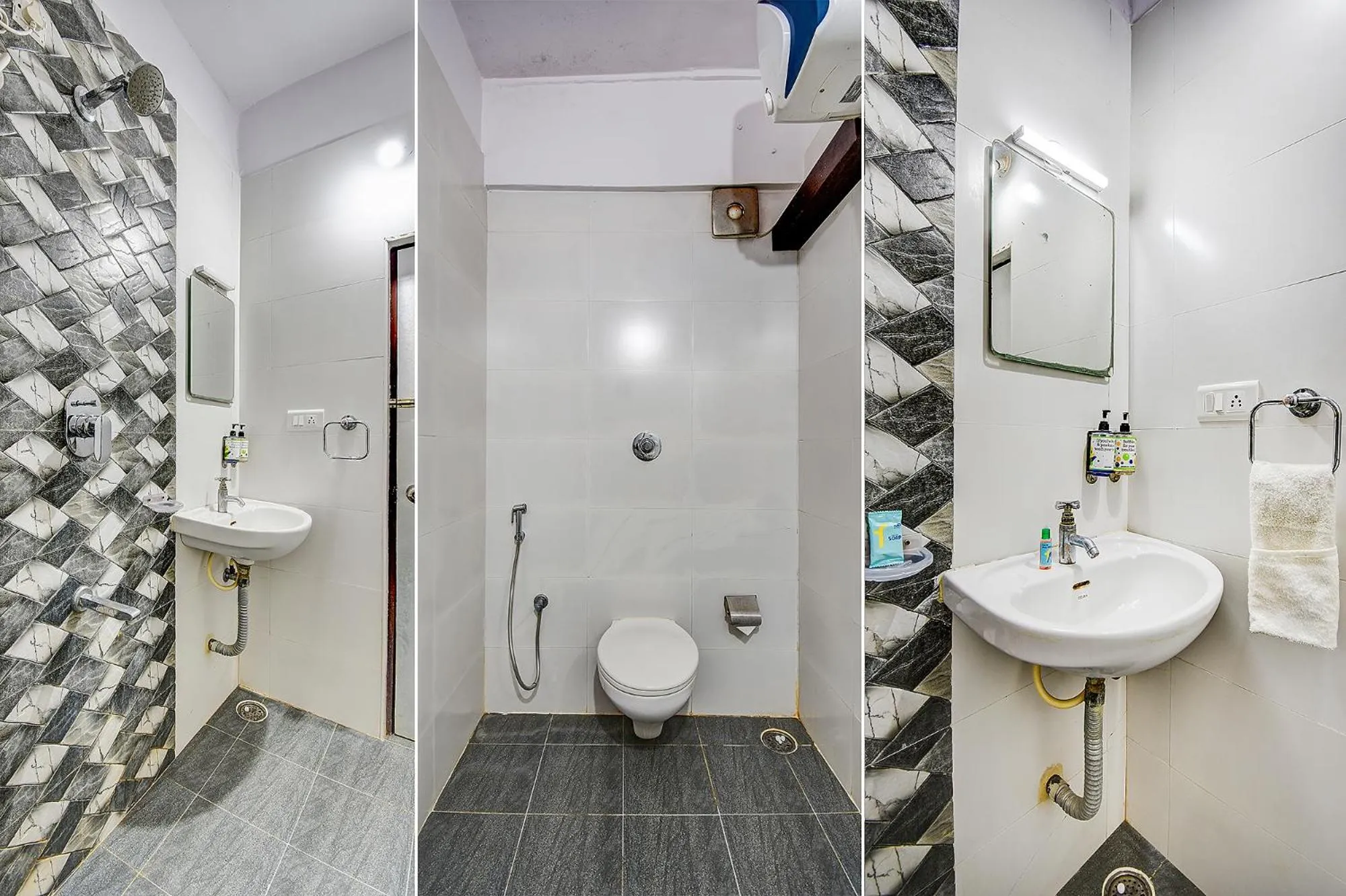 Toilet in FabHotel Rotano Suites - Yelahanka