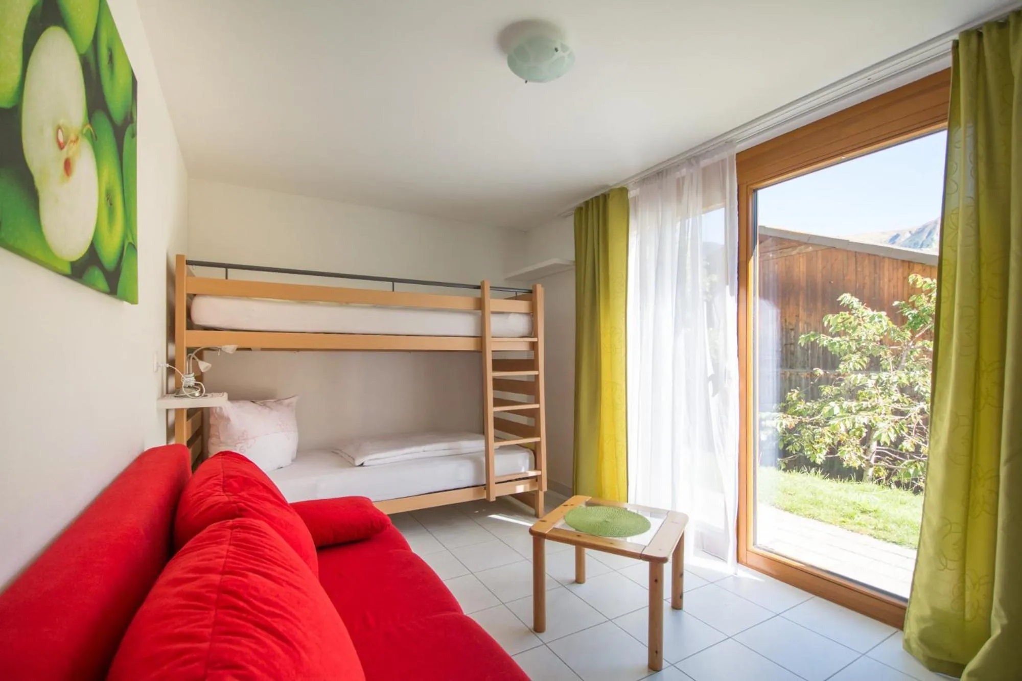 Bed in Hotel Cuntera