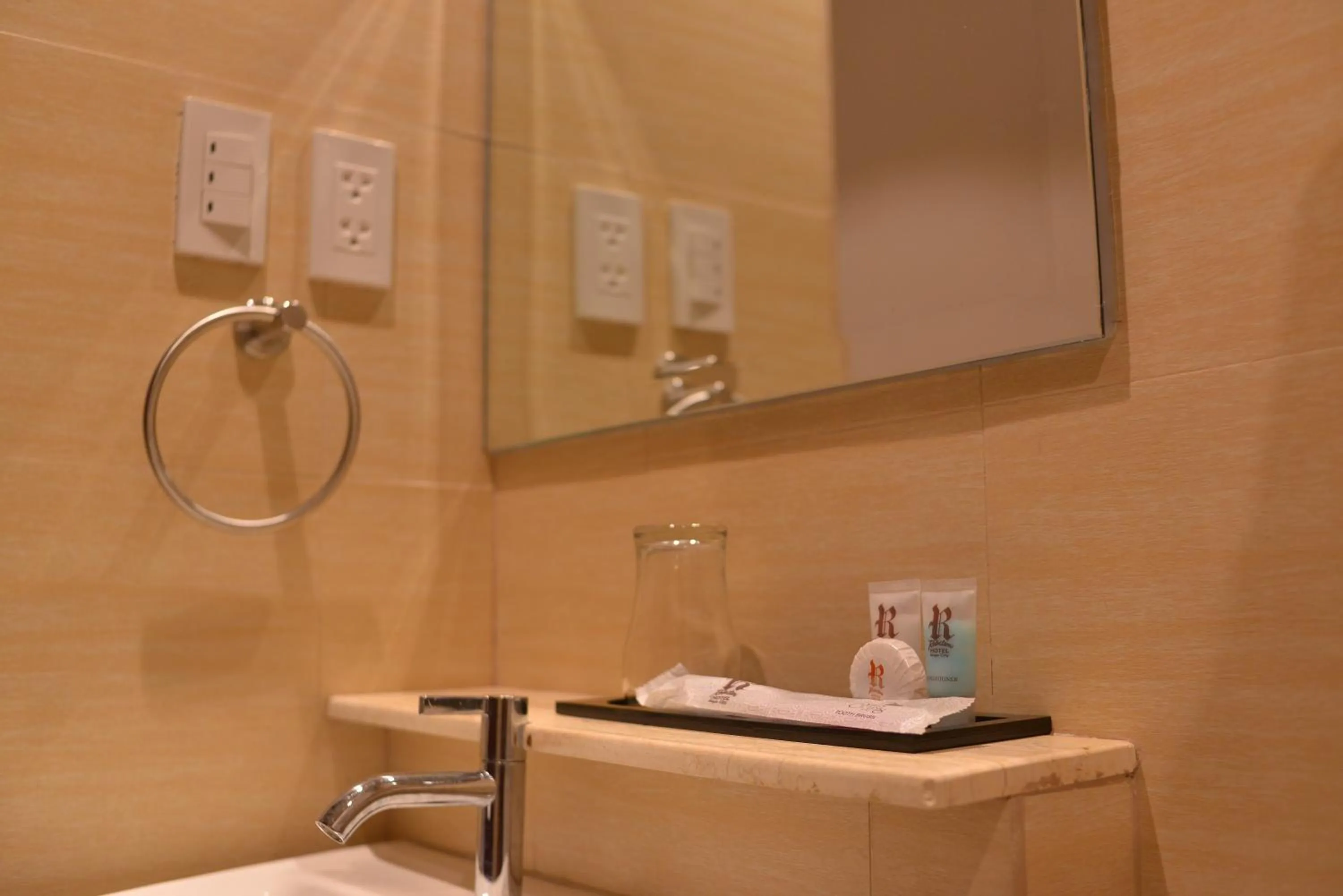 Toilet in Robertson Hotel