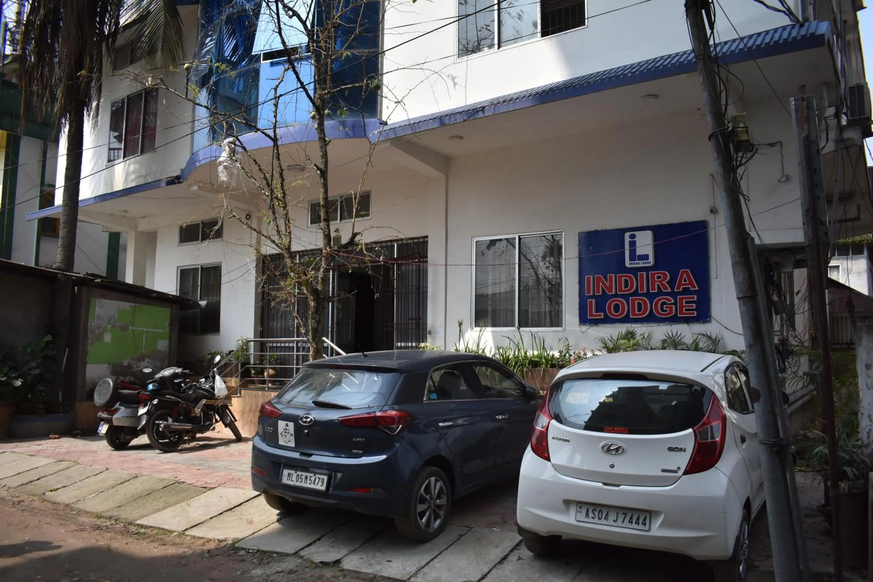 Property building in Hotel Indira