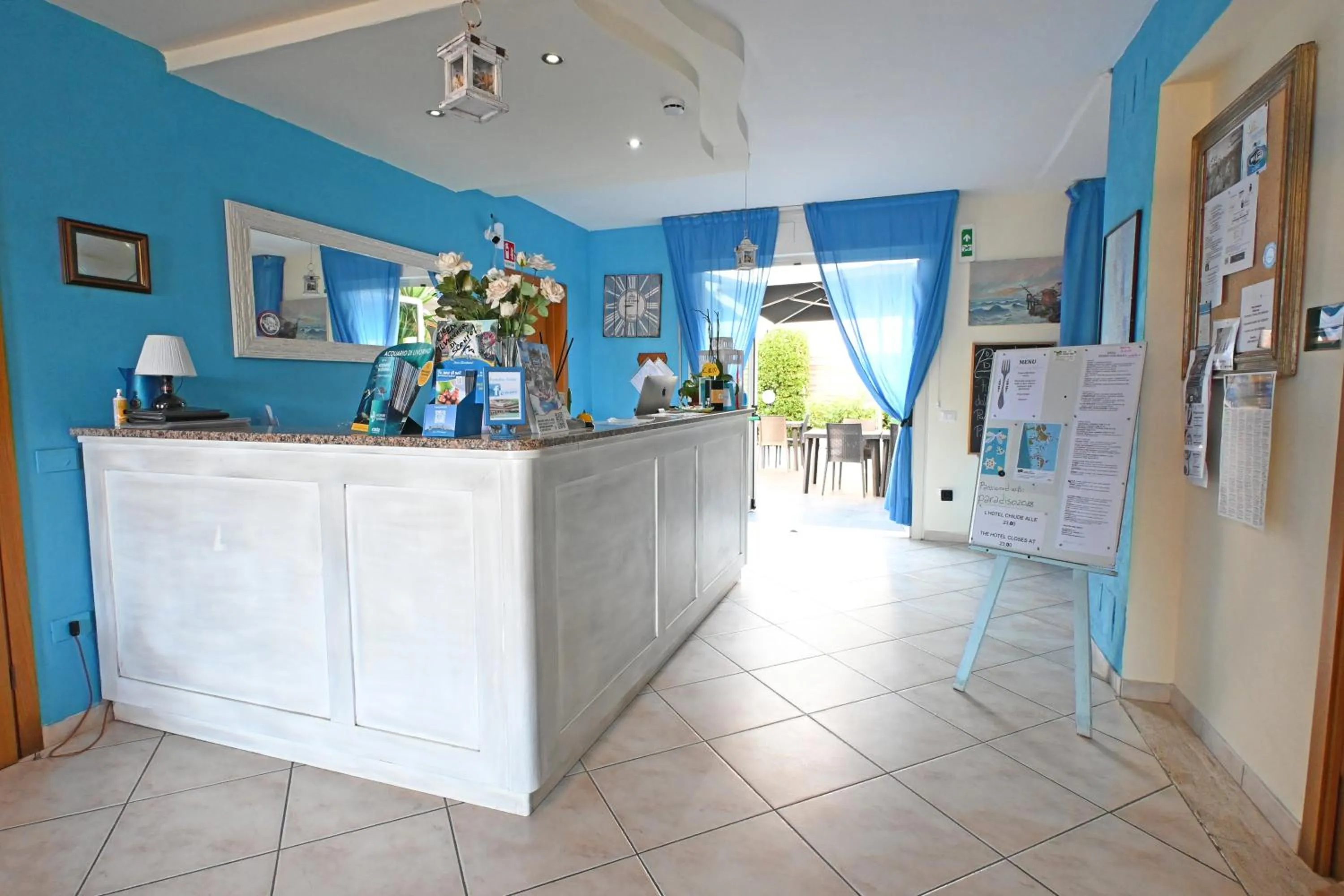 Lobby or reception in Hotel Paradiso Verde