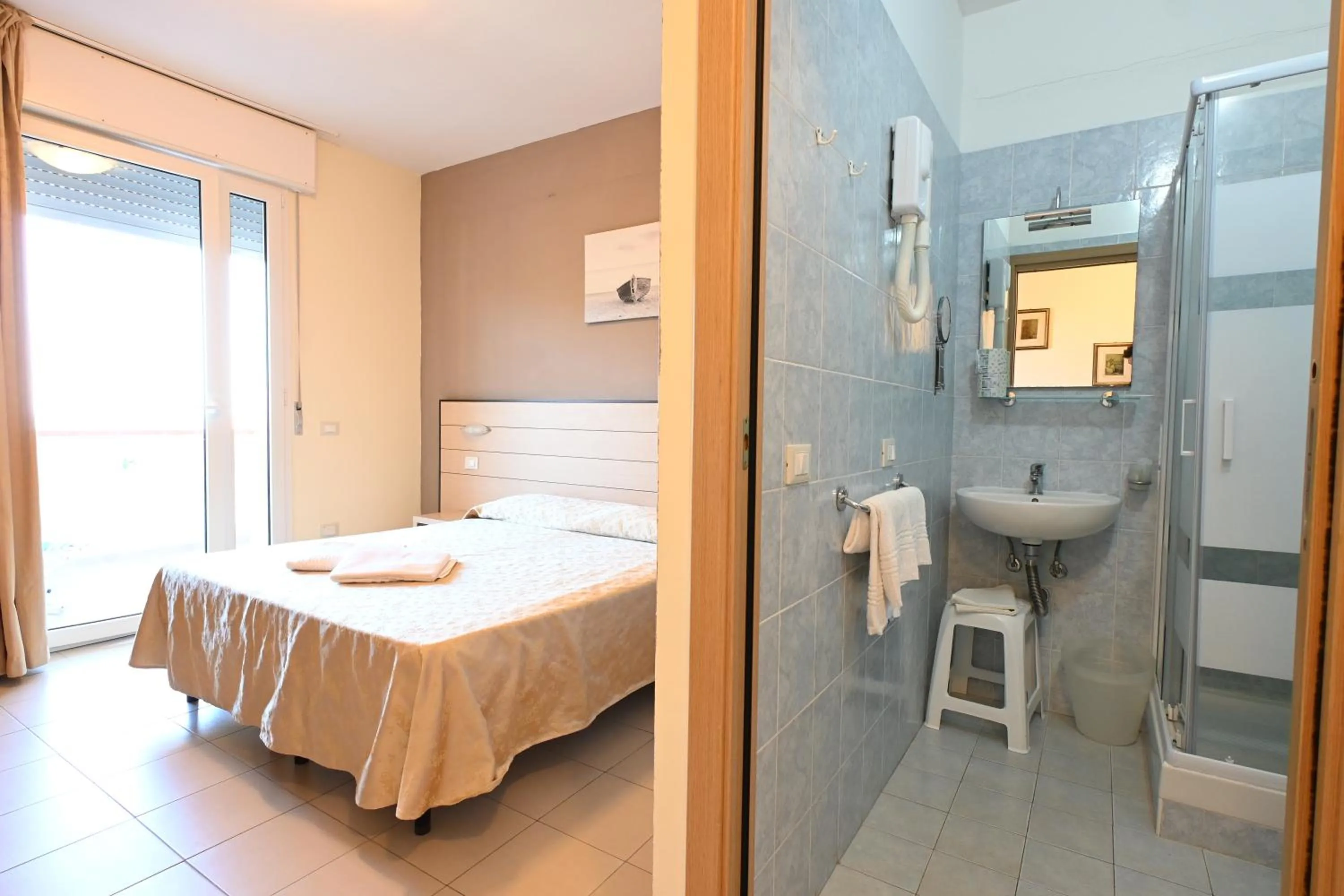 Bed in Hotel Paradiso Verde