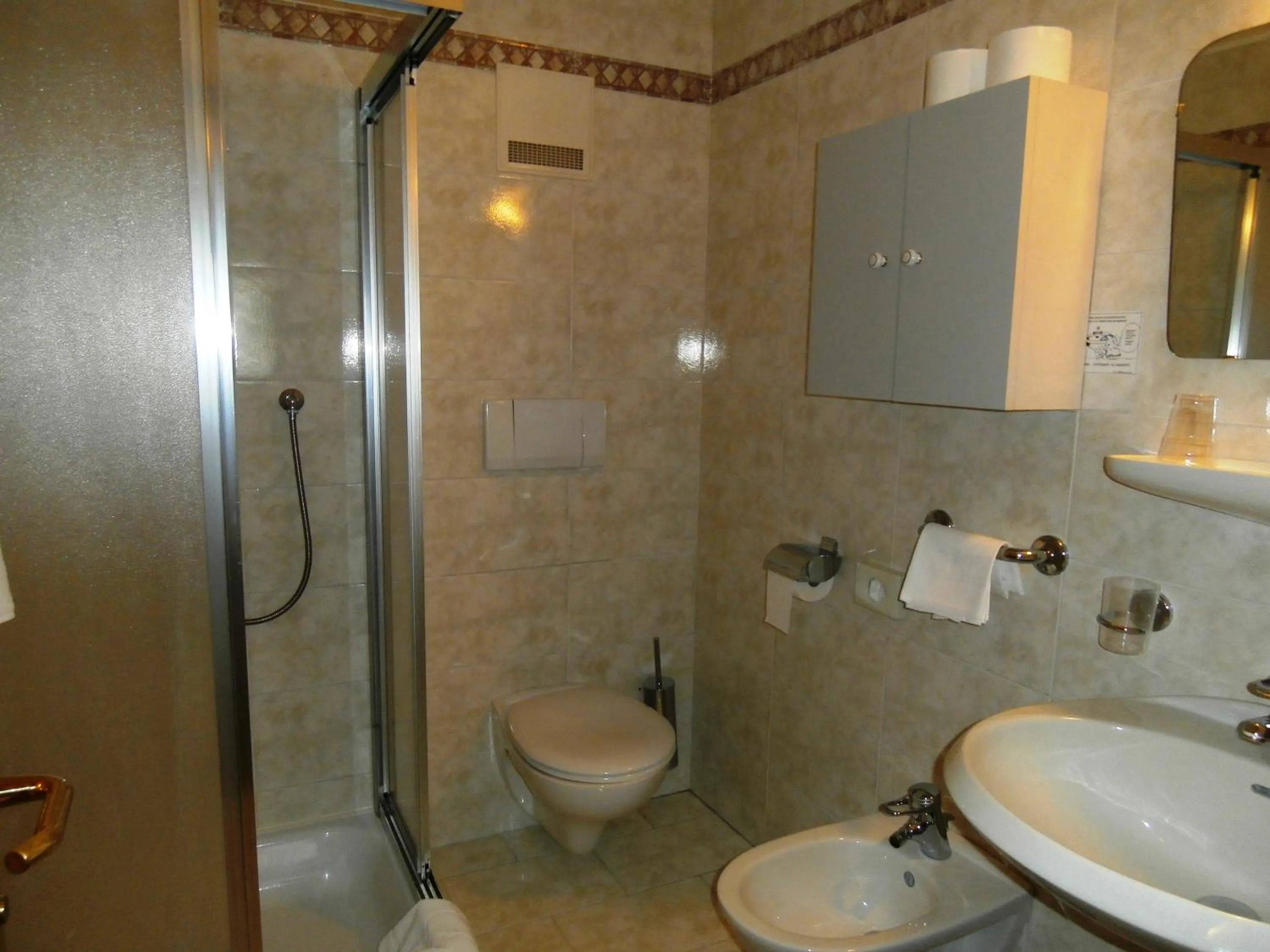 Shower in Piccolo Hotel Gurschler