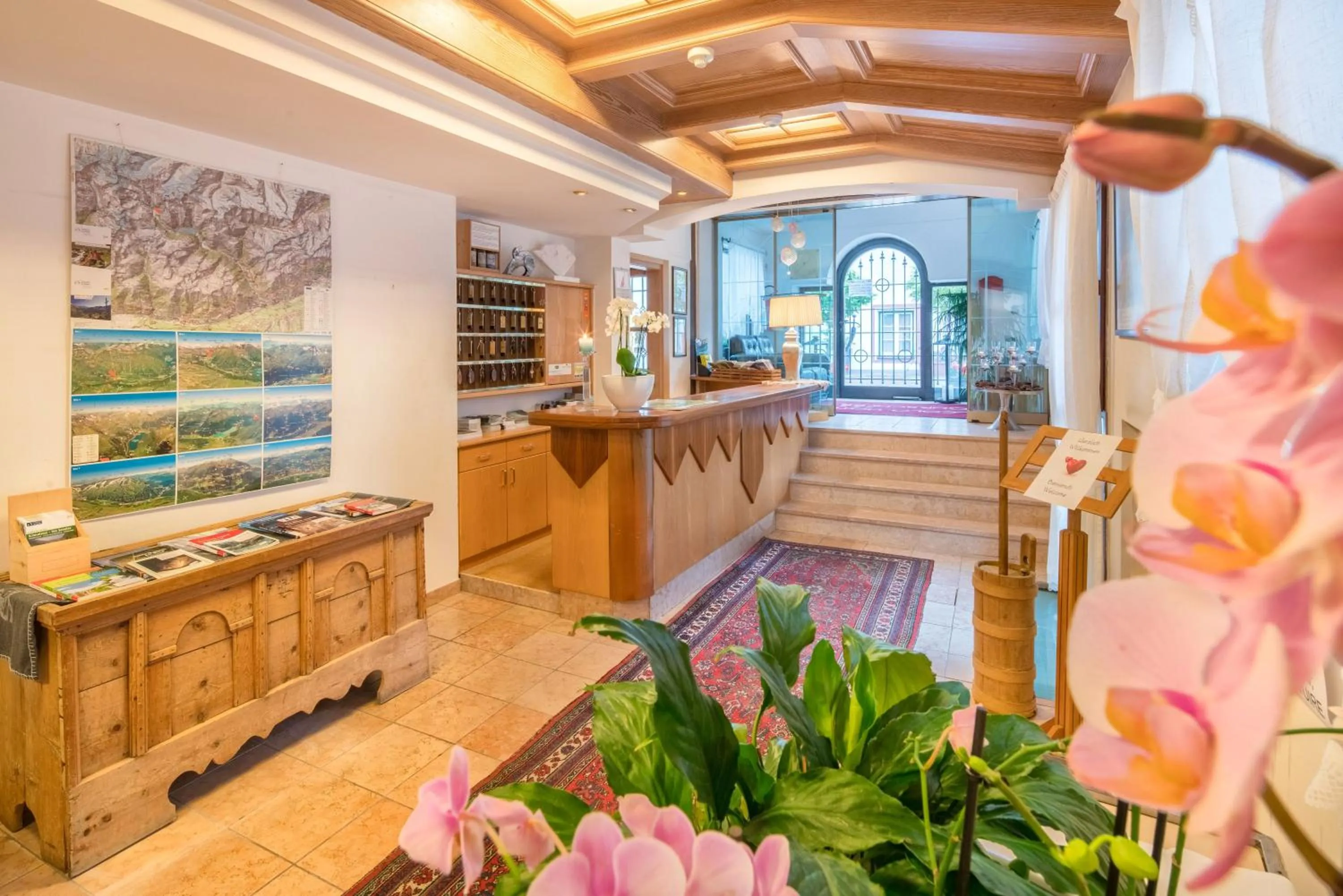 Lobby or reception in Piccolo Hotel Gurschler