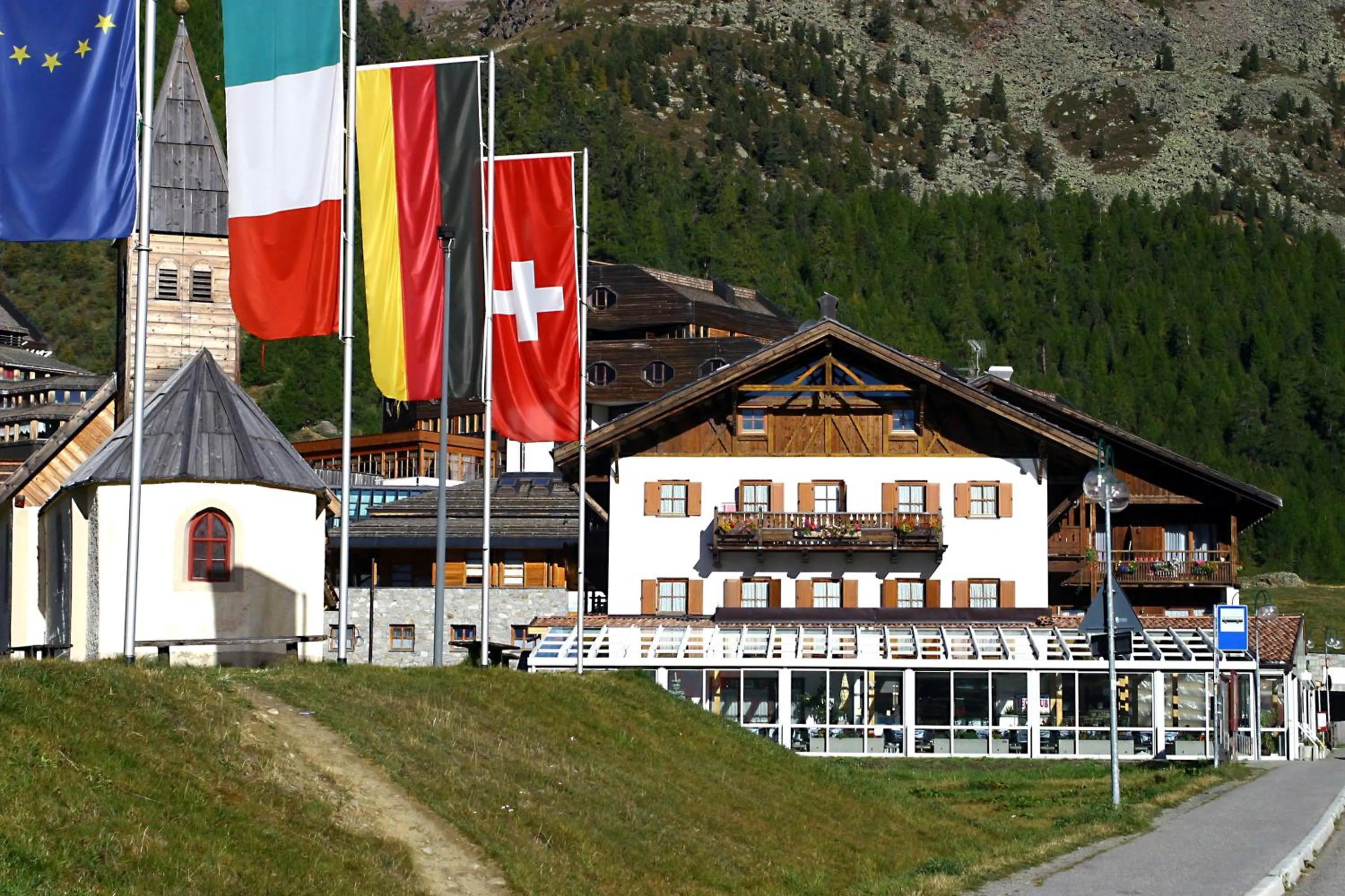 Property building in Piccolo Hotel Gurschler