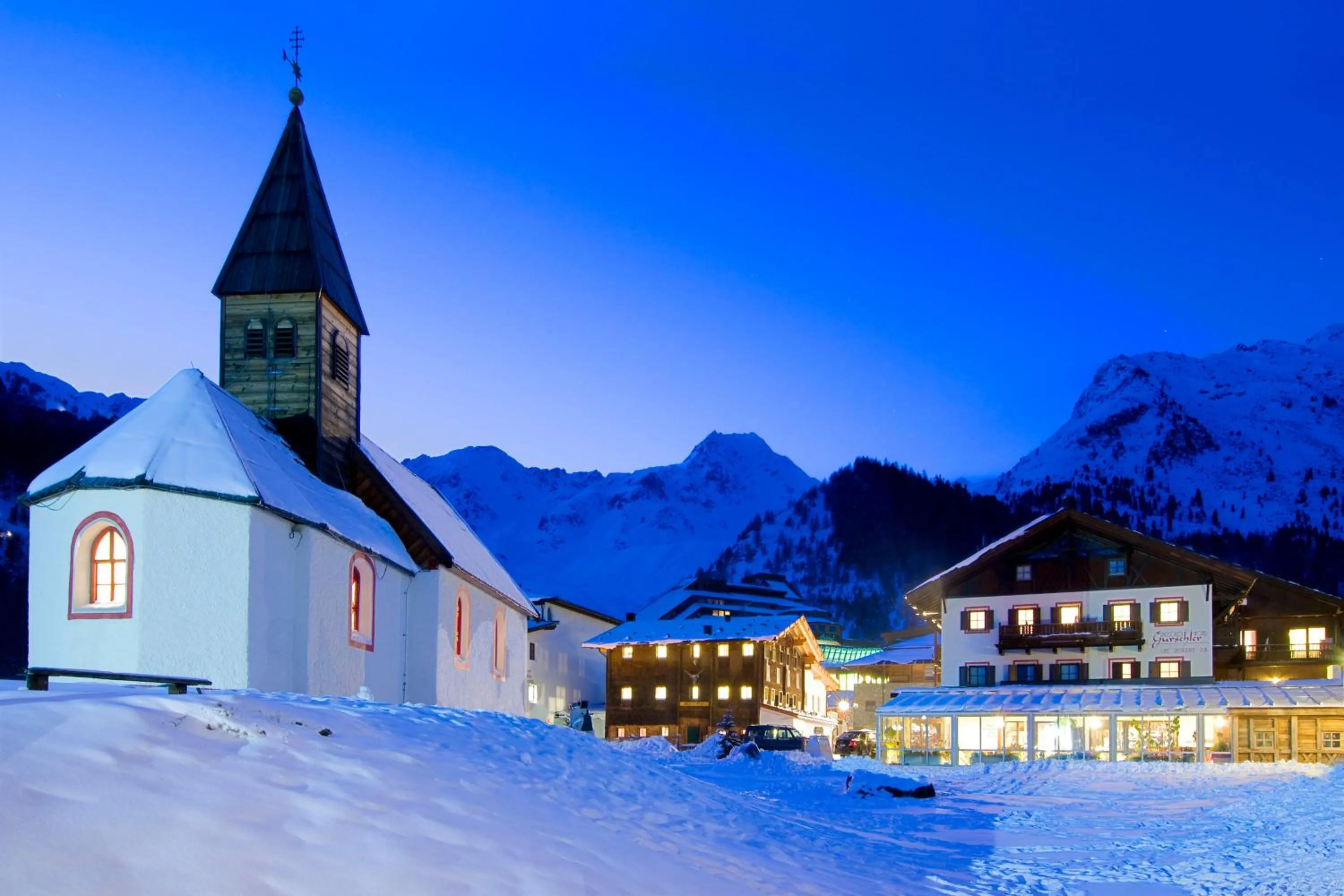 Property building in Piccolo Hotel Gurschler