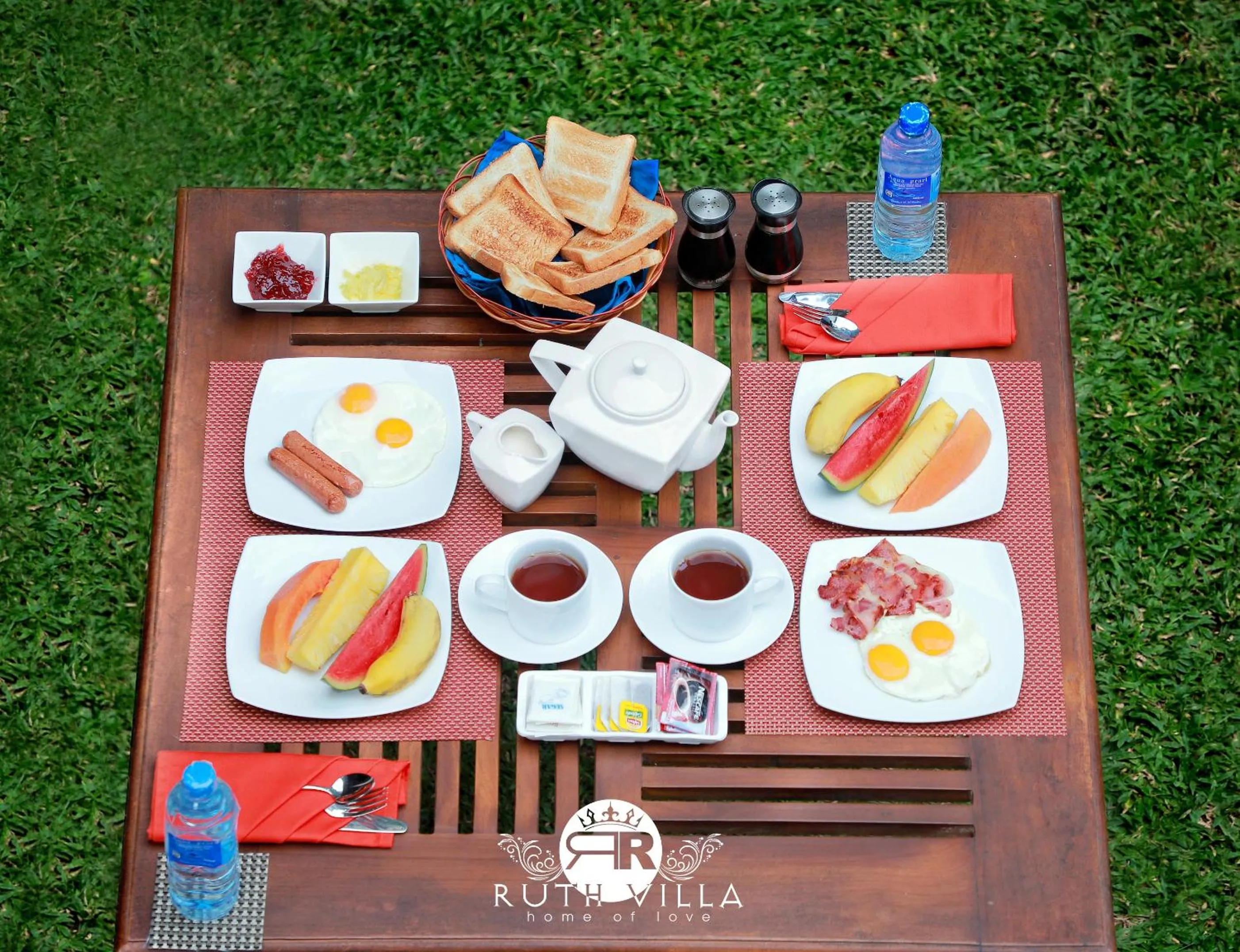 English/Irish breakfast in Ruth Villa