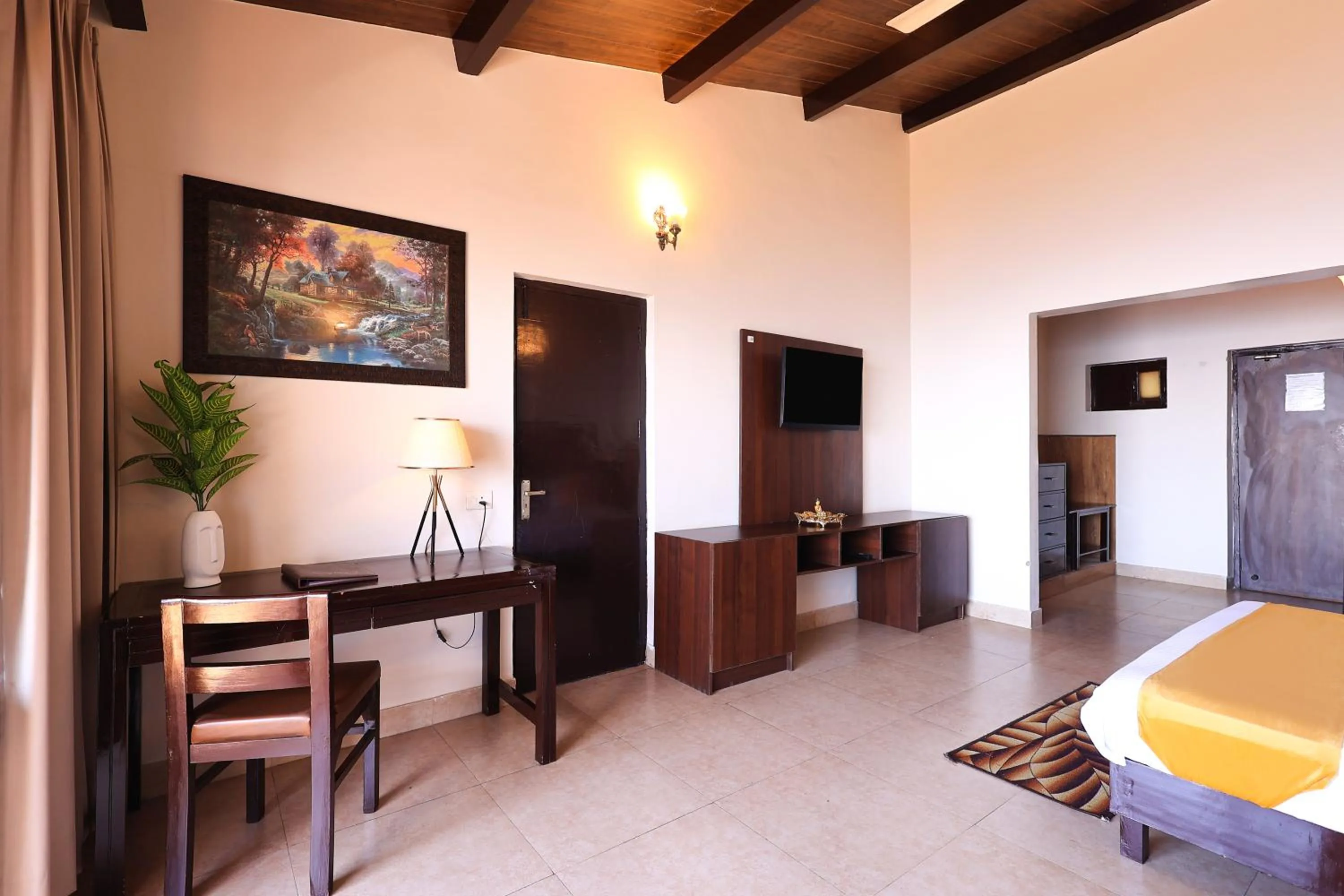 Bedroom, Bed in ECKO Kasang Regency Hill Resort