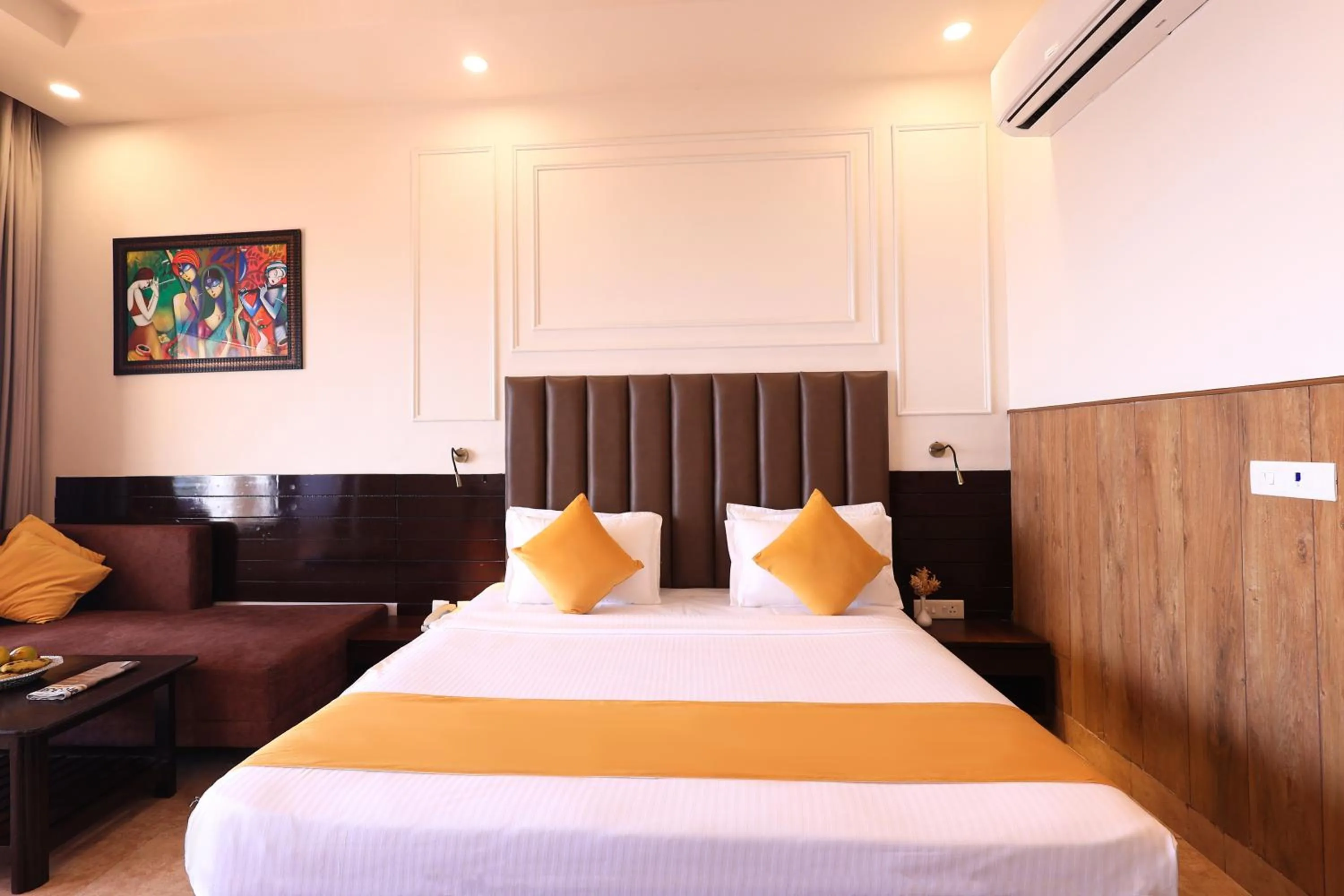 Bedroom, Bed in ECKO Kasang Regency Hill Resort