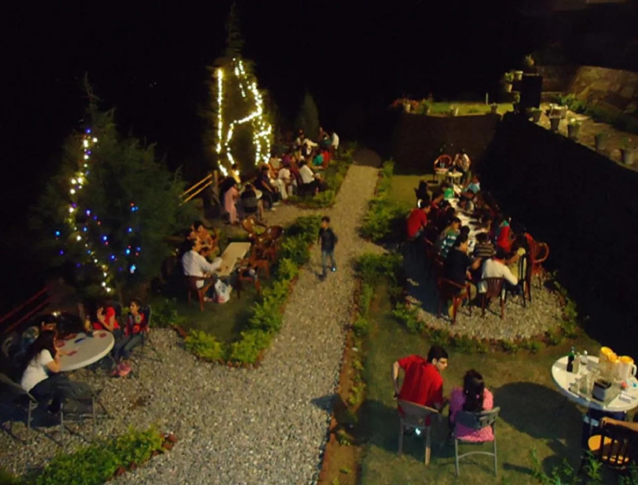 Garden in ECKO Kasang Regency Hill Resort