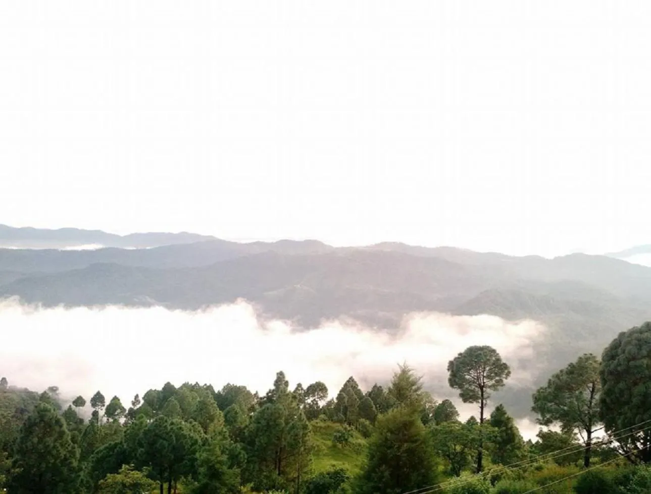 Mountain view in ECKO Kasang Regency Hill Resort