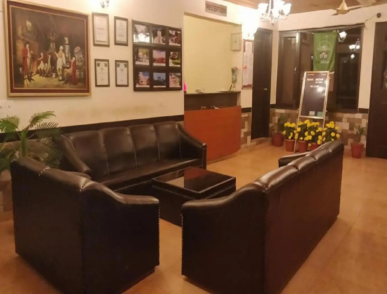 Living room in ECKO Kasang Regency Hill Resort