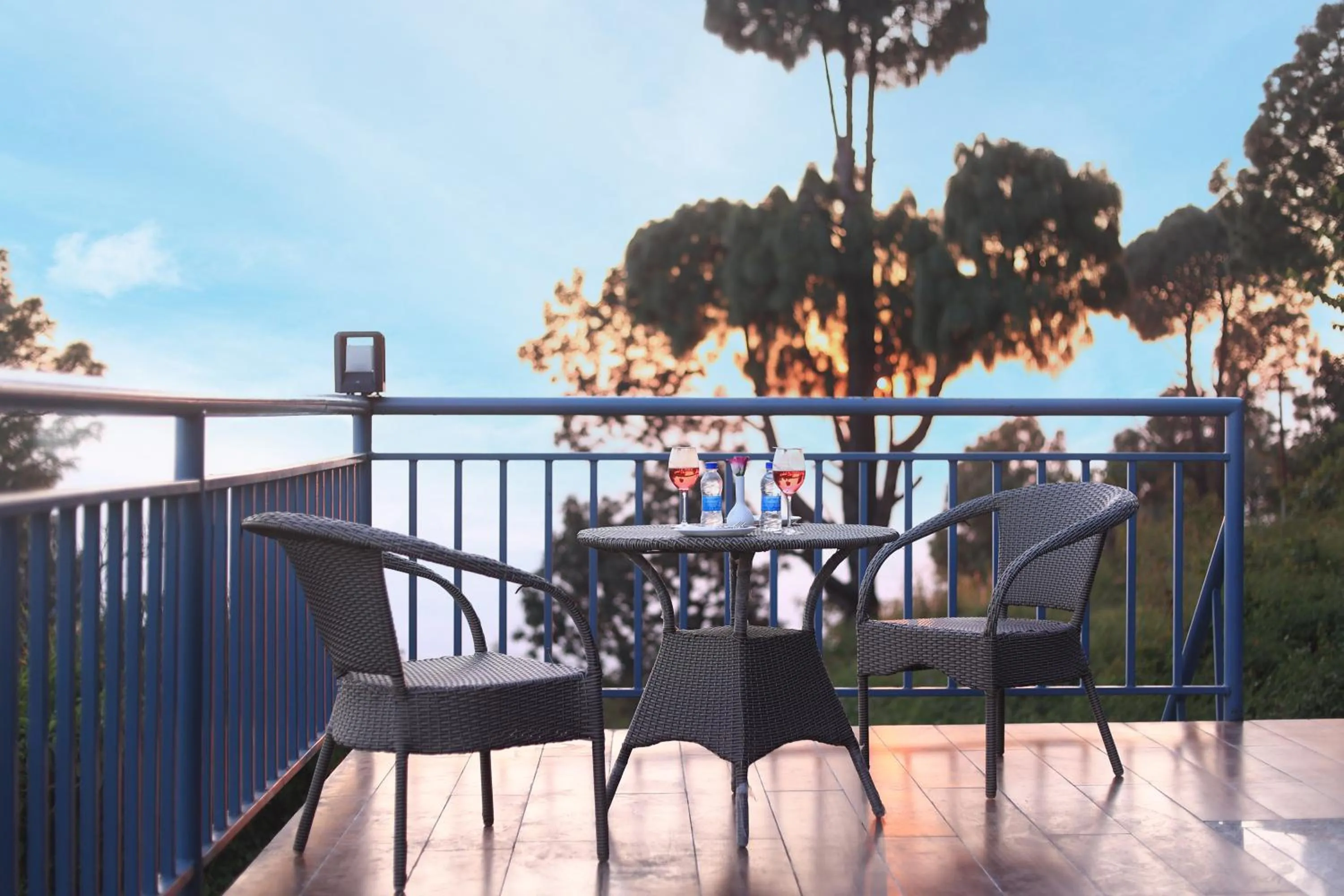 View (from property/room) in ECKO Kasang Regency Hill Resort